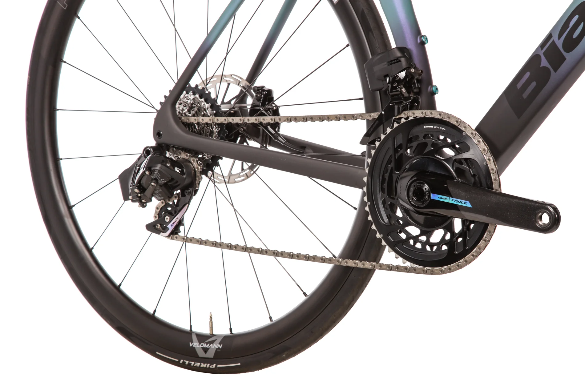 Bianchi Specialissima PRO Force AXS Road Bike - 2025, 57cm - Image 3