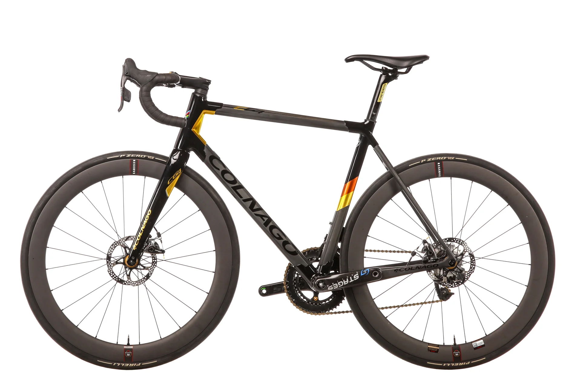 Colnago C64 Gold Private Collection Red eTap Road Bike - 2021, 54s - Image 2