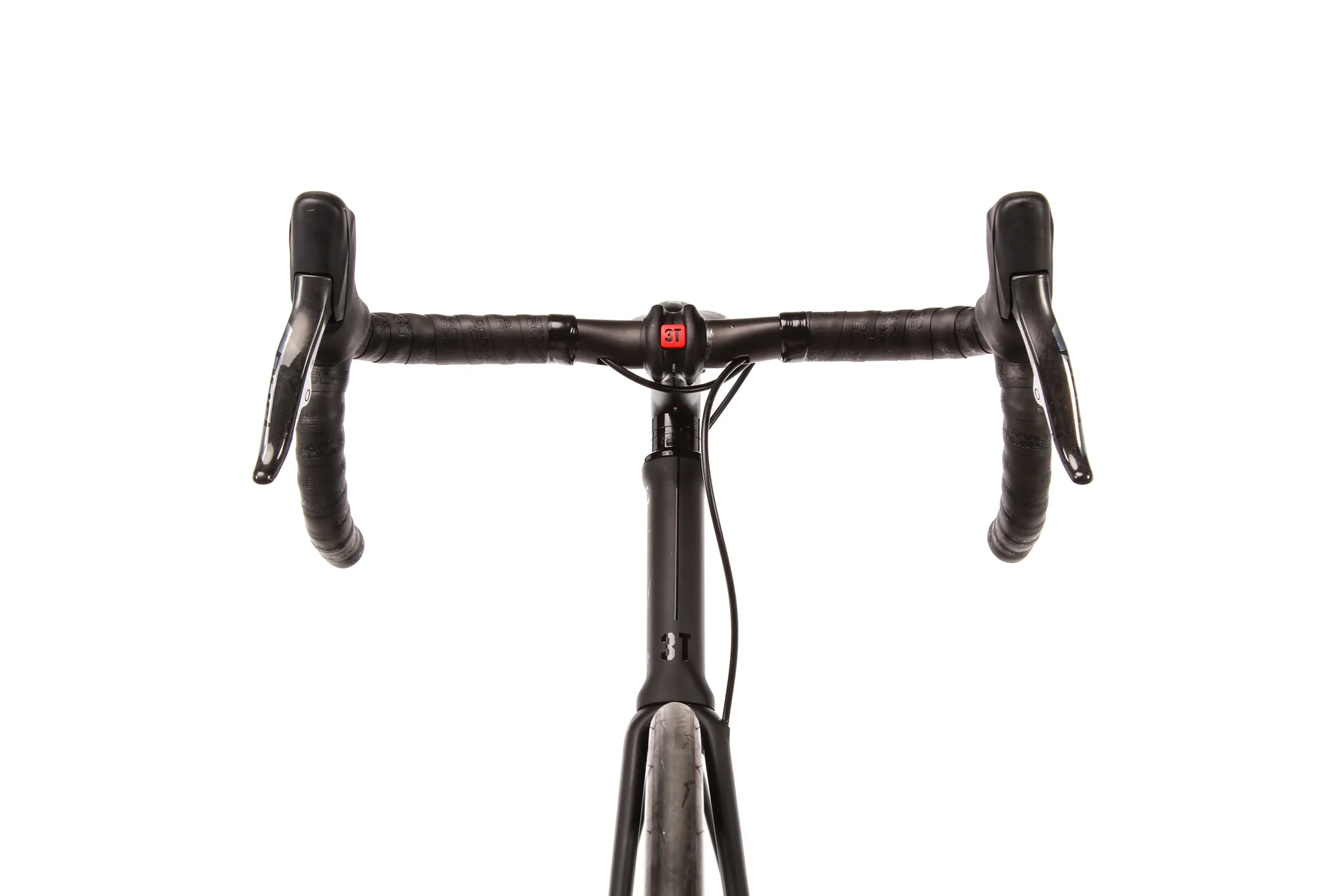 3T Strada Due Team Stealth Red AXS Road Bike - 2020, Large - Image 5