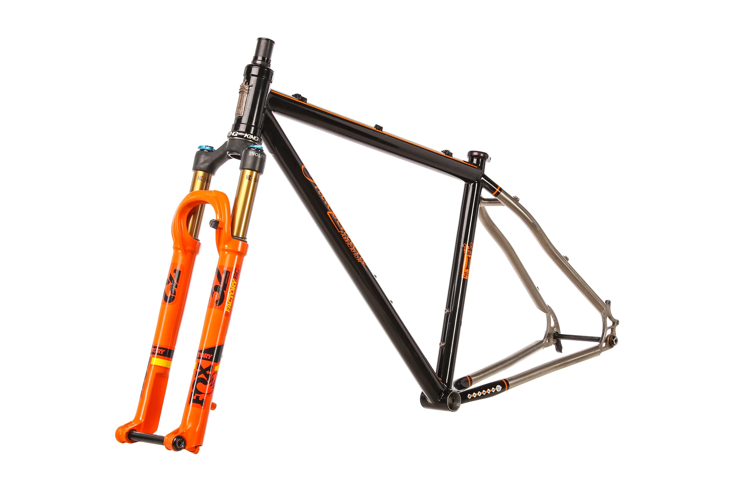 Independent Fabrication Titanium Deluxe Custom Medium Frameset - 2017 - Image 2