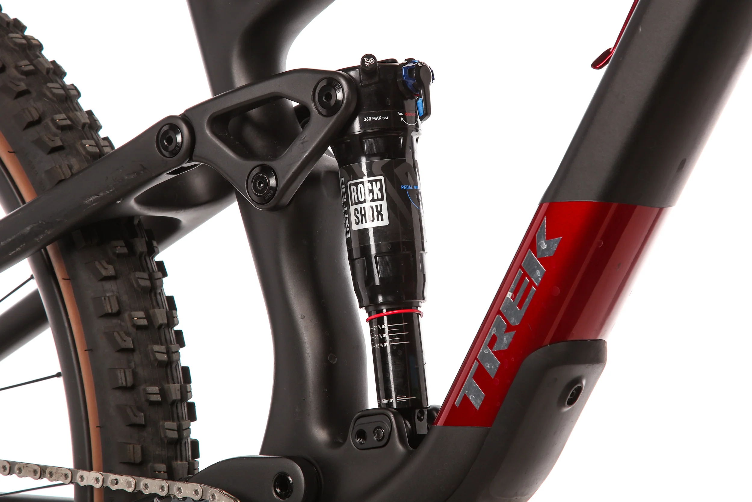 Trek Top Fuel 9.8 GX AXS Gen 4 Mountain Bike - 2025, Medium - Image 4