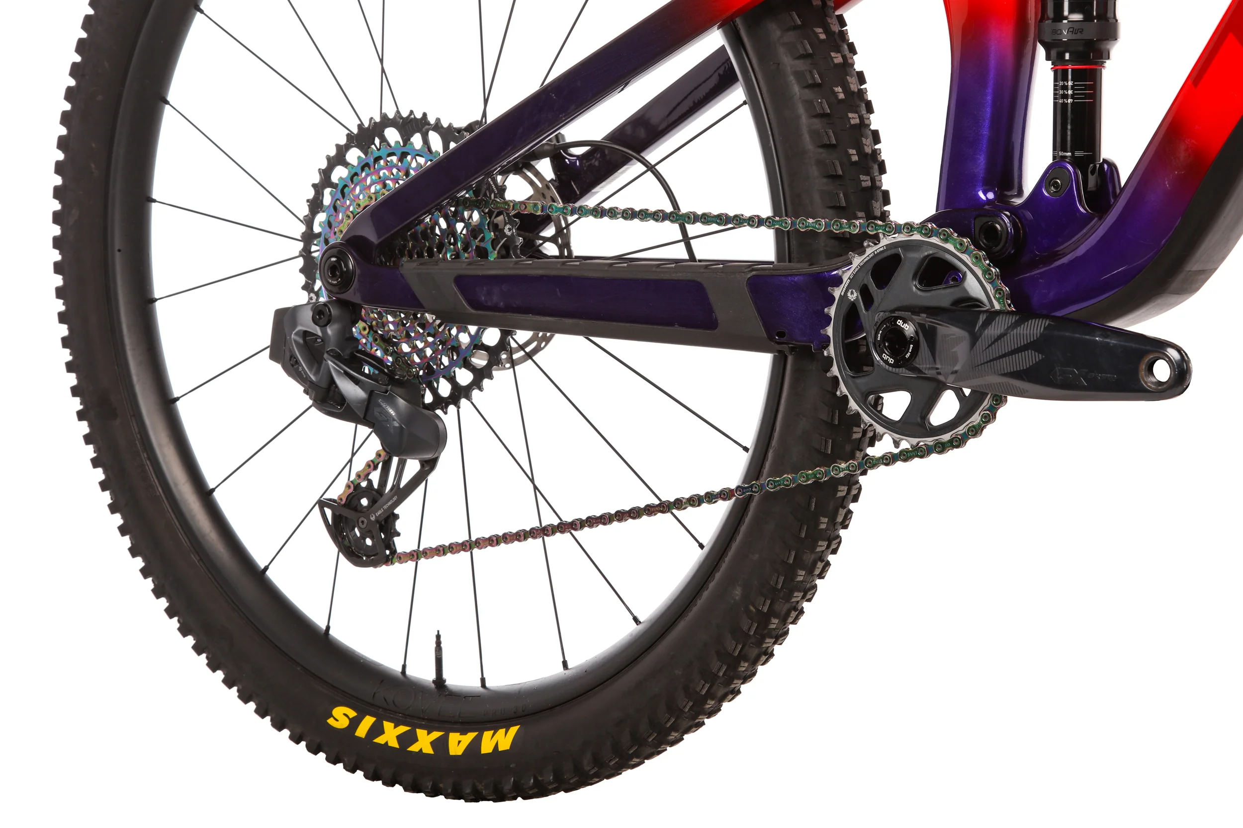 Trek Top Fuel 9.8 GX AXS Mountain Bike - 2022, Large - Image 3