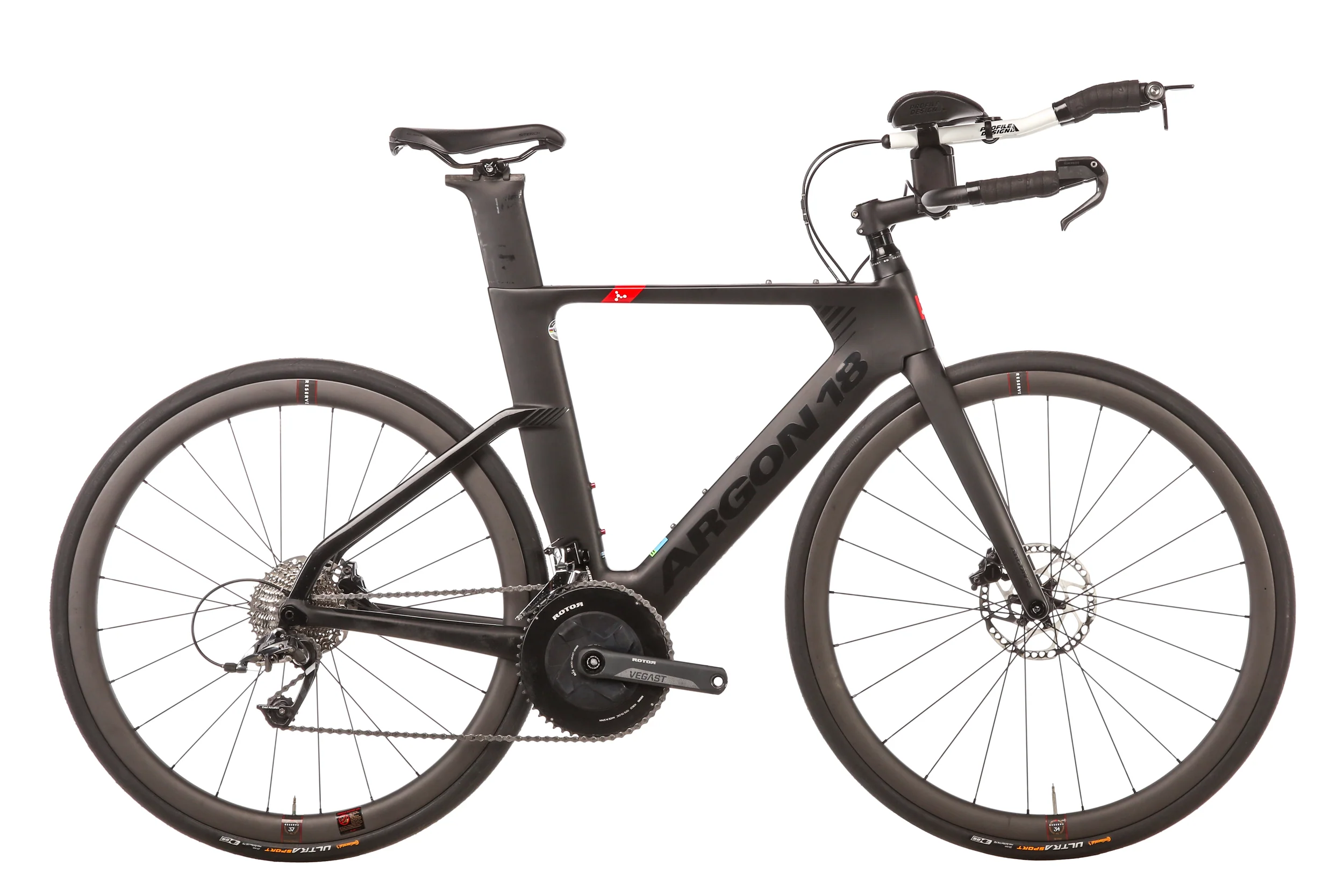 Argon 18 E-117 Tri Disc Force 22 Time Trial Bike - 2022, Medium