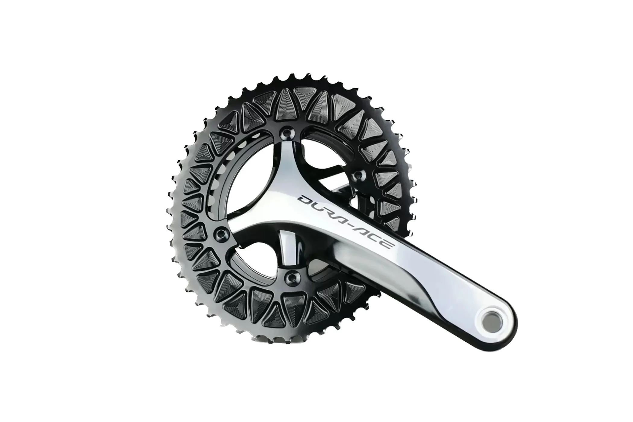 AbsoluteBlack Oval Sub Compact 2x Chainrings for Shimano 110x4 BCD - Image 4