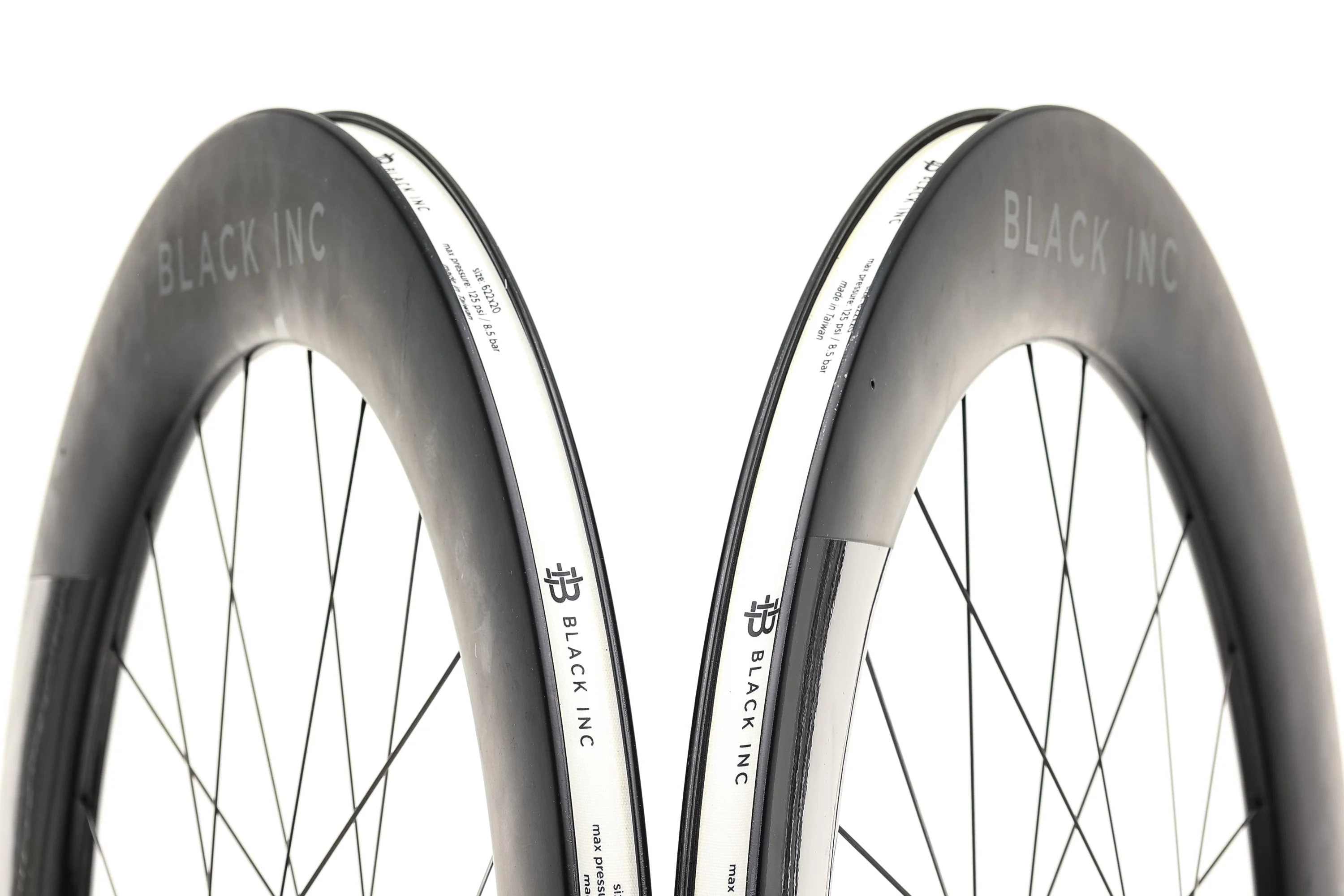 Black Inc Eighty Carbon Clincher 700c Wheelset - Image 5