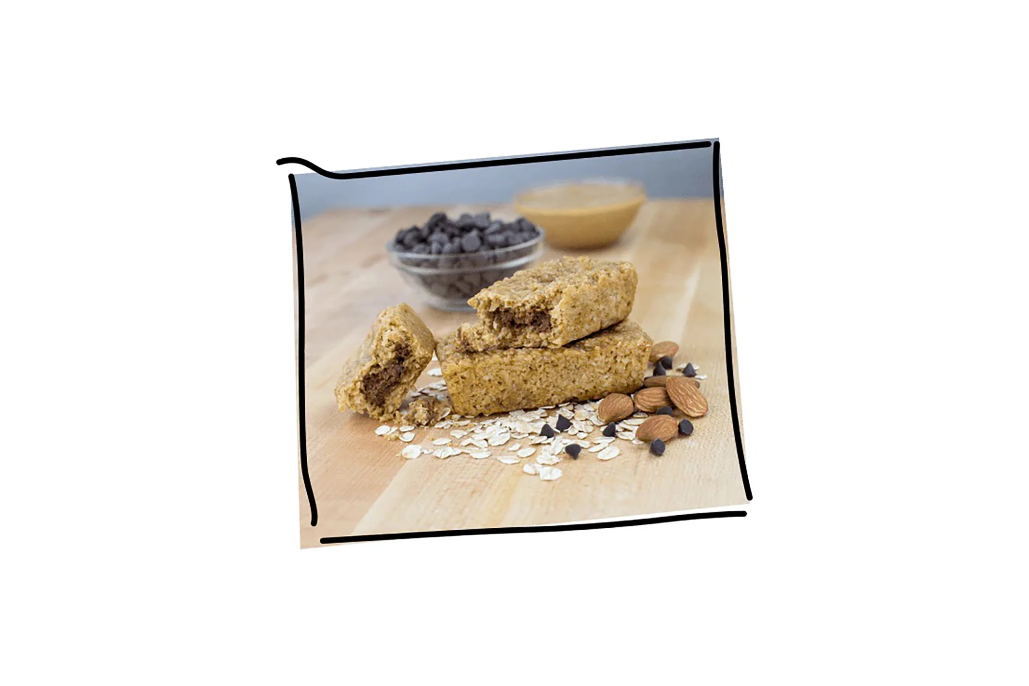 Bobo's Chocolate Almond Butter Stuff'd Oat Bar 12 Pack - Image 3