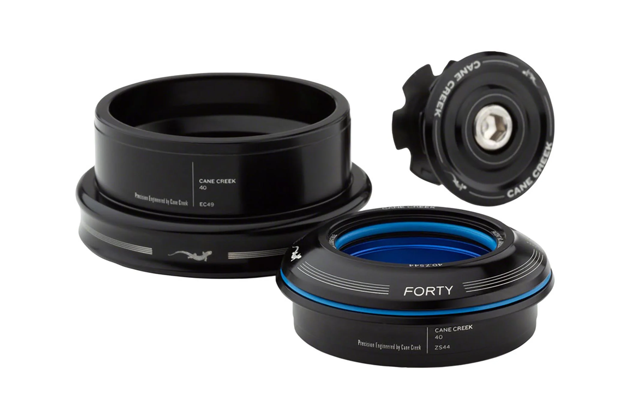 Cane Creek 40 ZS44/28.6 / H8 / K-EC49/30 Headset, Black