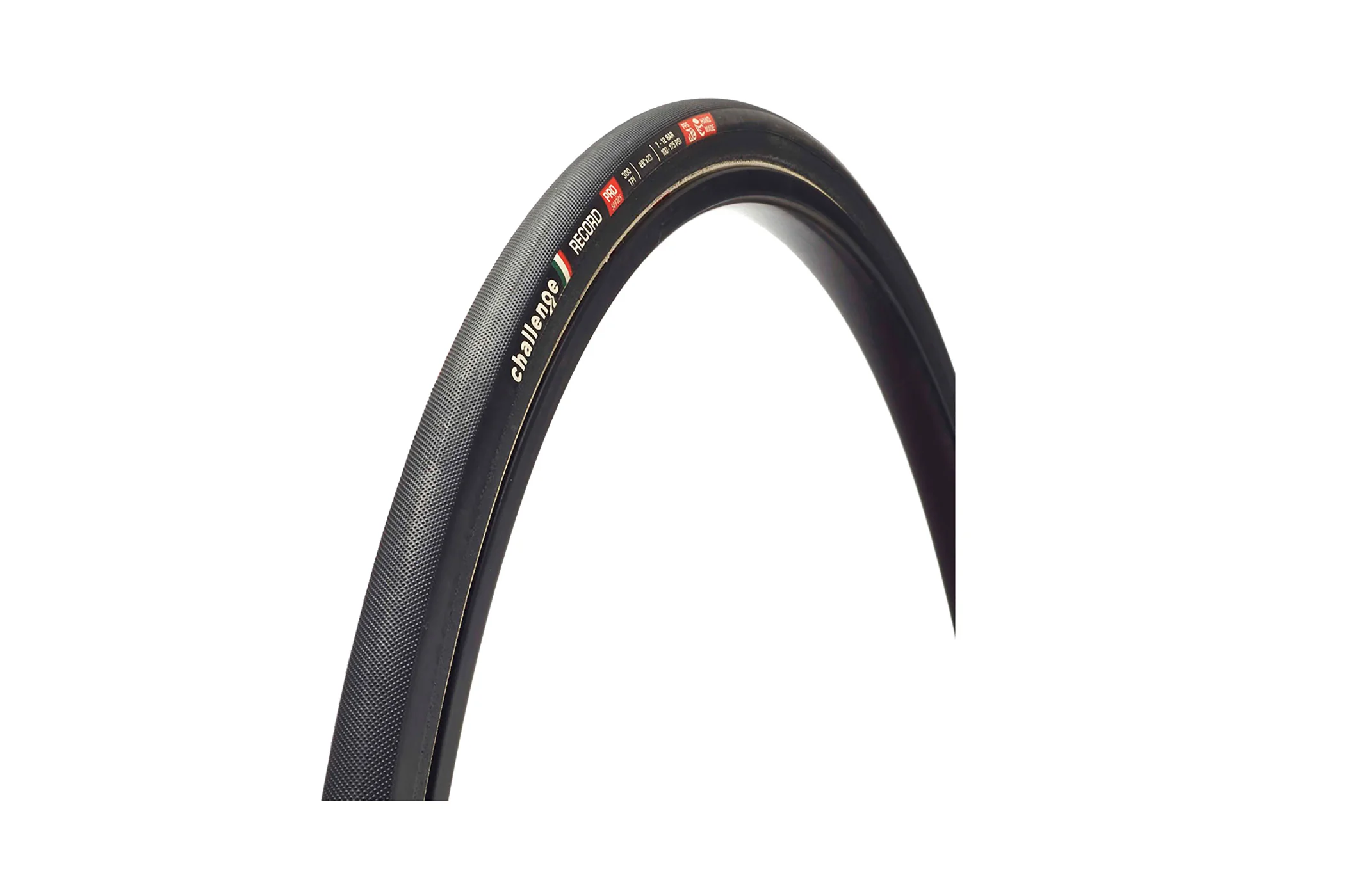 Challenge Record Pro Tire 700c x 23mm 300 TPI Clincher Black