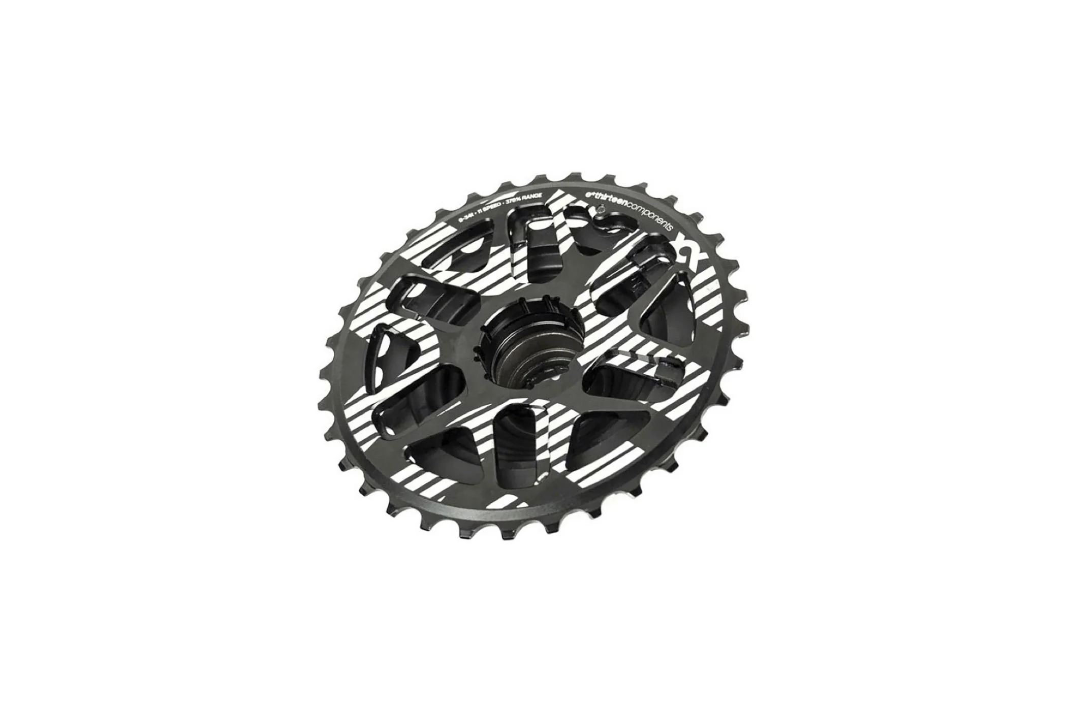 e*thirteen XCX Plus Cassette - 11 Speed, 9-34t, Fits SRAM XD Driver, Black - Image 2