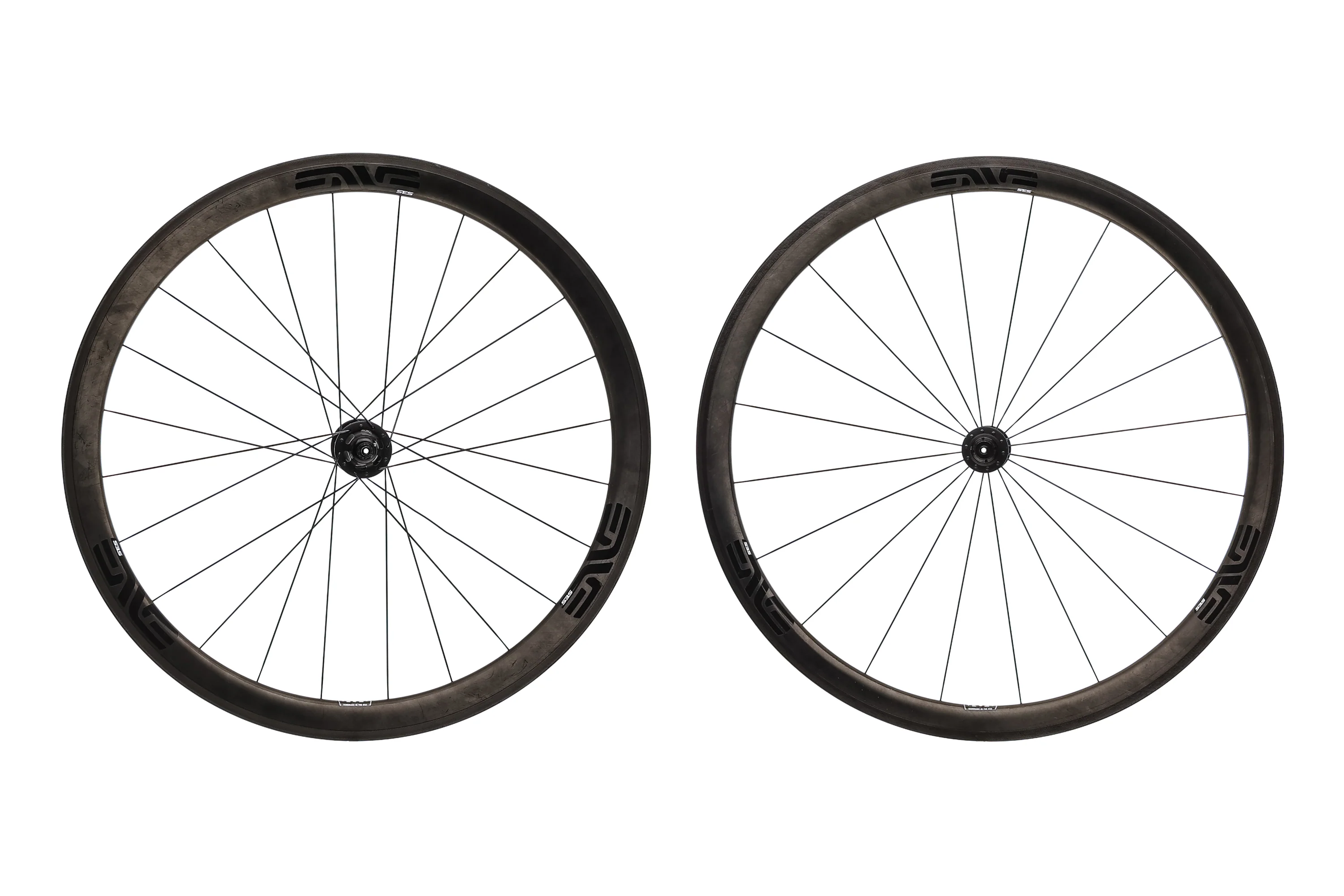 ENVE SES 3.4 w/ Chris King R45 Hubs Carbon Tubeless 700c Wheelset - Image 2