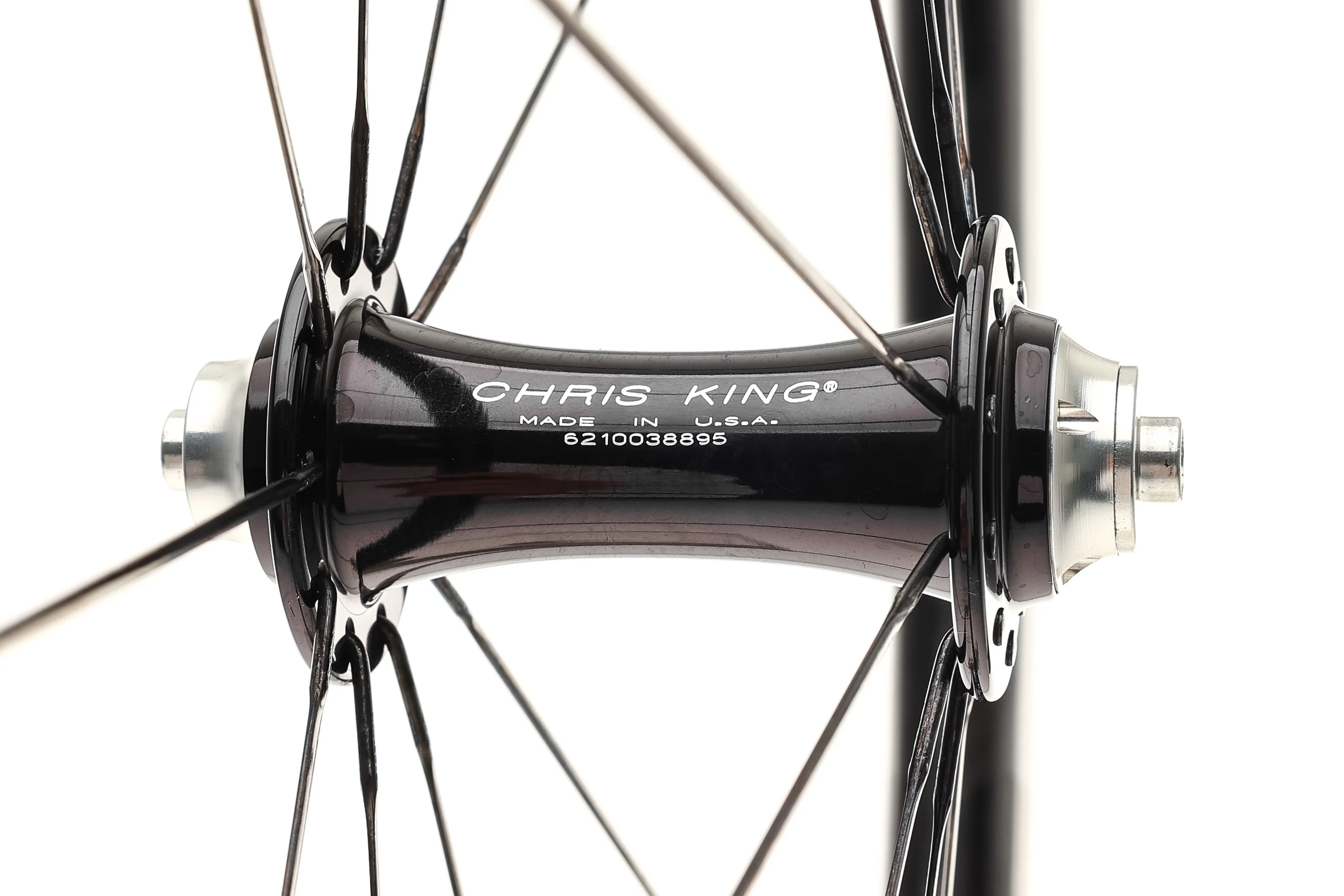 ENVE SES 3.4 w/ Chris King Hubs Carbon Tubular 700c Wheelset - Image 4