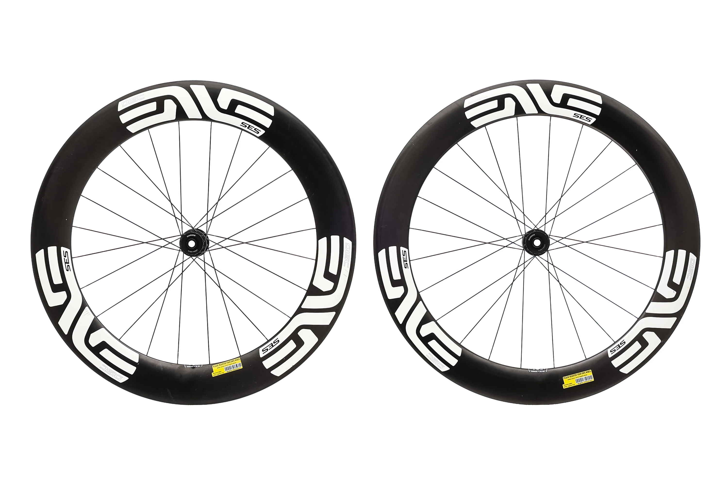 ENVE SES 7.8 w/ DT Swiss 240s Hubs Carbon Tubeless 700c Wheelset - Image 2