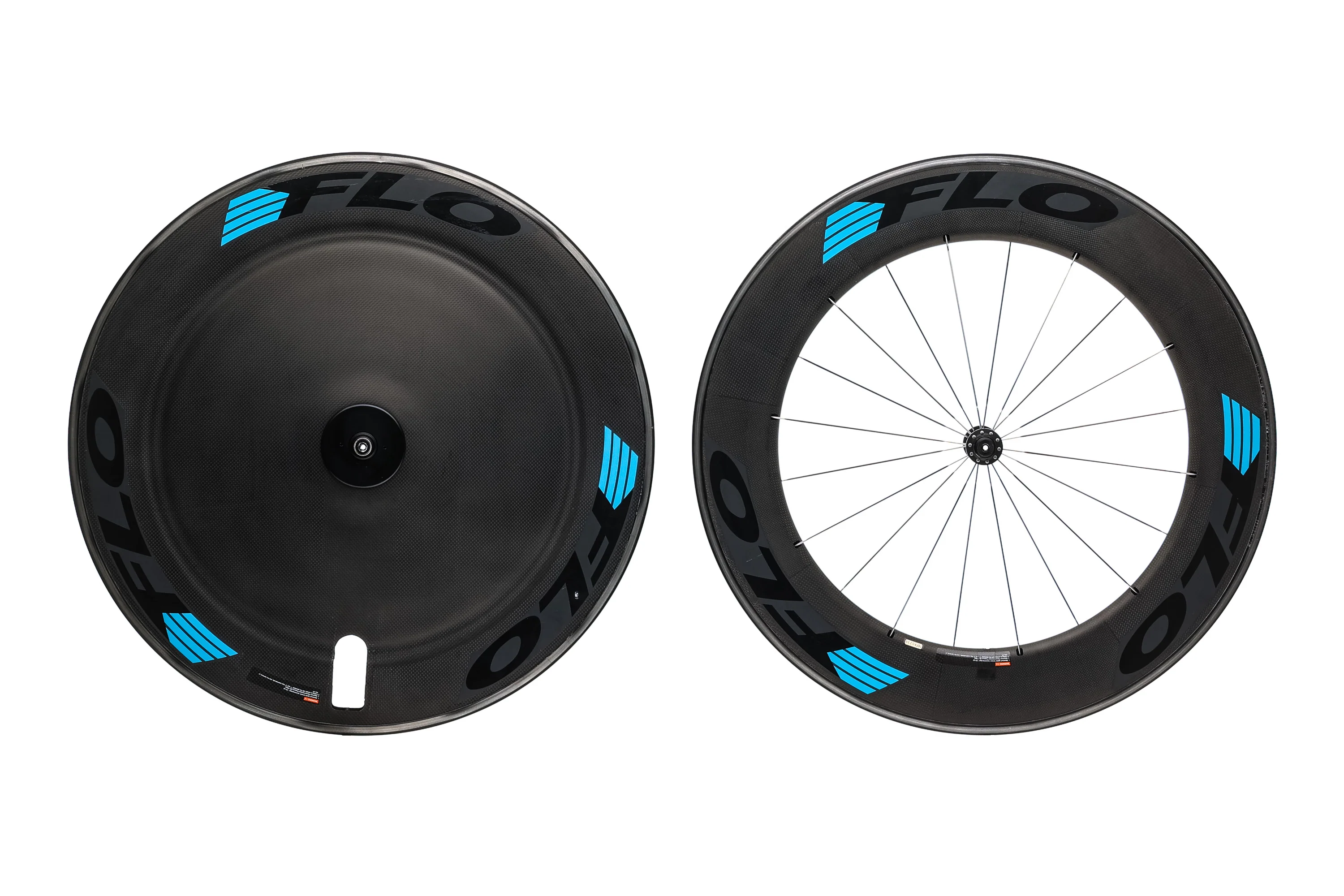 FLO 90 / Disc Aluminum + Carbon Clincher 700c Wheelset - Image 2