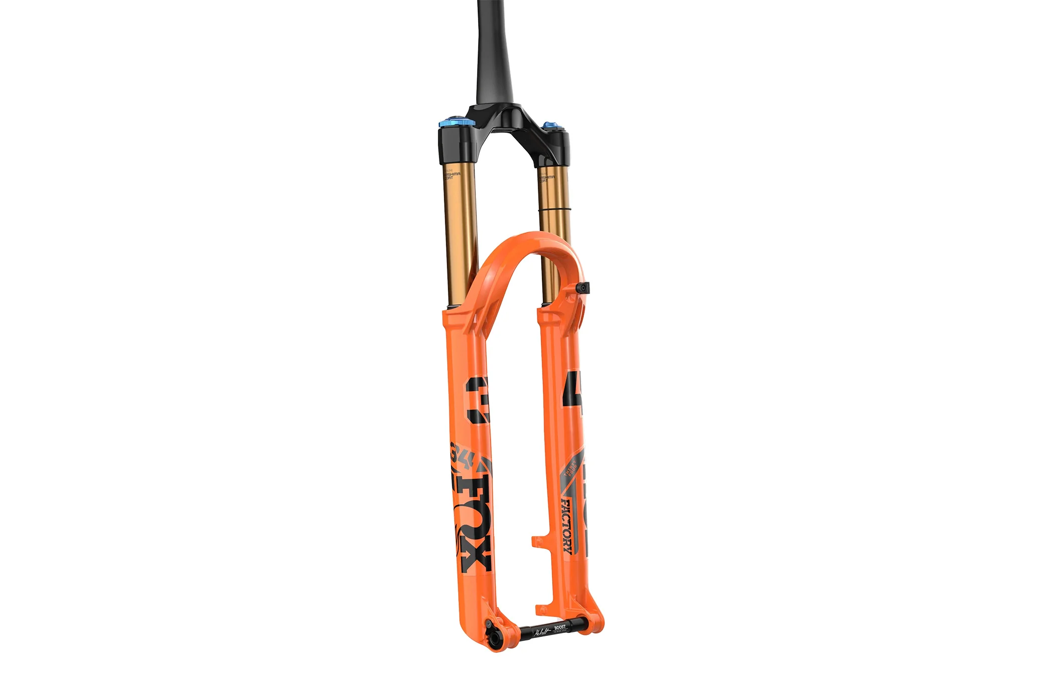 FOX 34 Factory 29" 140mm 15x110mm Fork 44mm Offset - 2022 Shiny Orange GRIP2