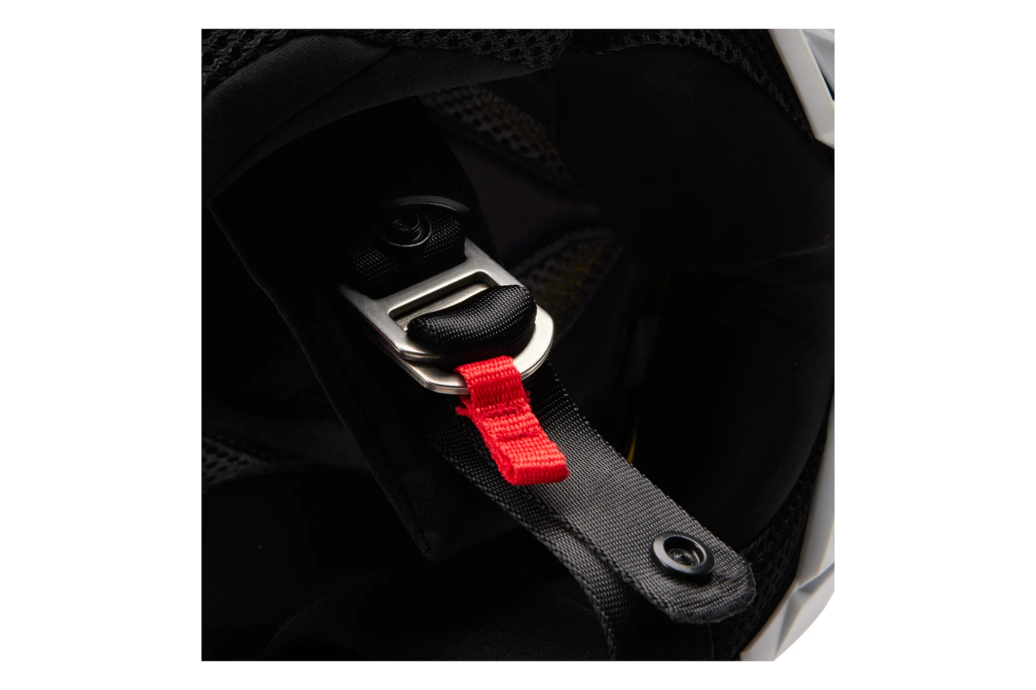 Fox Racing Rampage Comp Baysik CE MIPS Bike Helmet White/Red - Image 6