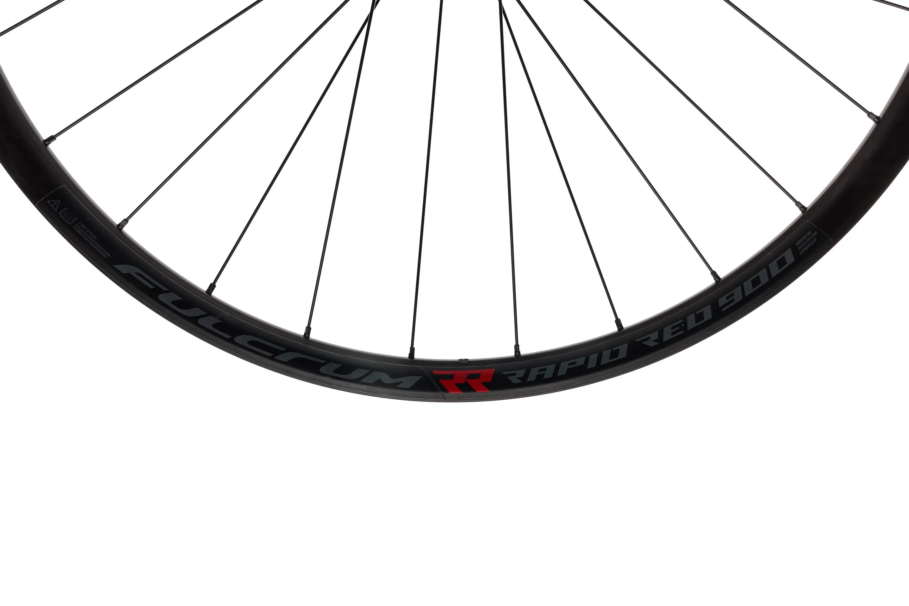 Fulcrum Rapid Red 900 Aluminum Tubeless 700c Wheelset - Image 6