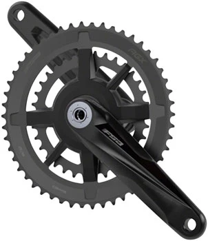 Full Speed Ahead Gossamer Pro Modular AGX+ Crankset - 165mm, 11/12-Speed, 46/30t, DM/90 BCD, 386 EVO Spindle Interface, Black