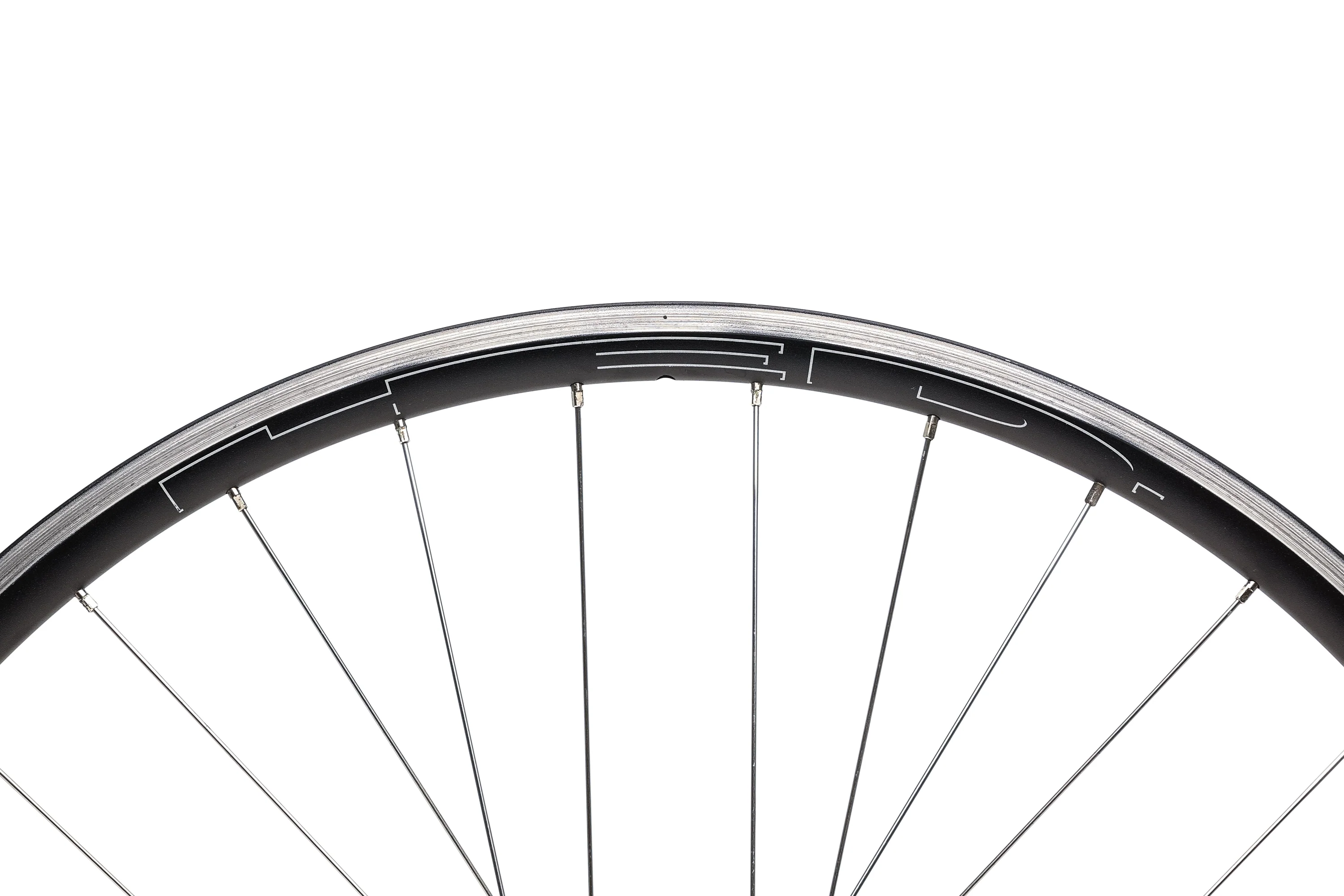 HED Belgium Black Aluminum Clincher 700c Wheelset - Image 6