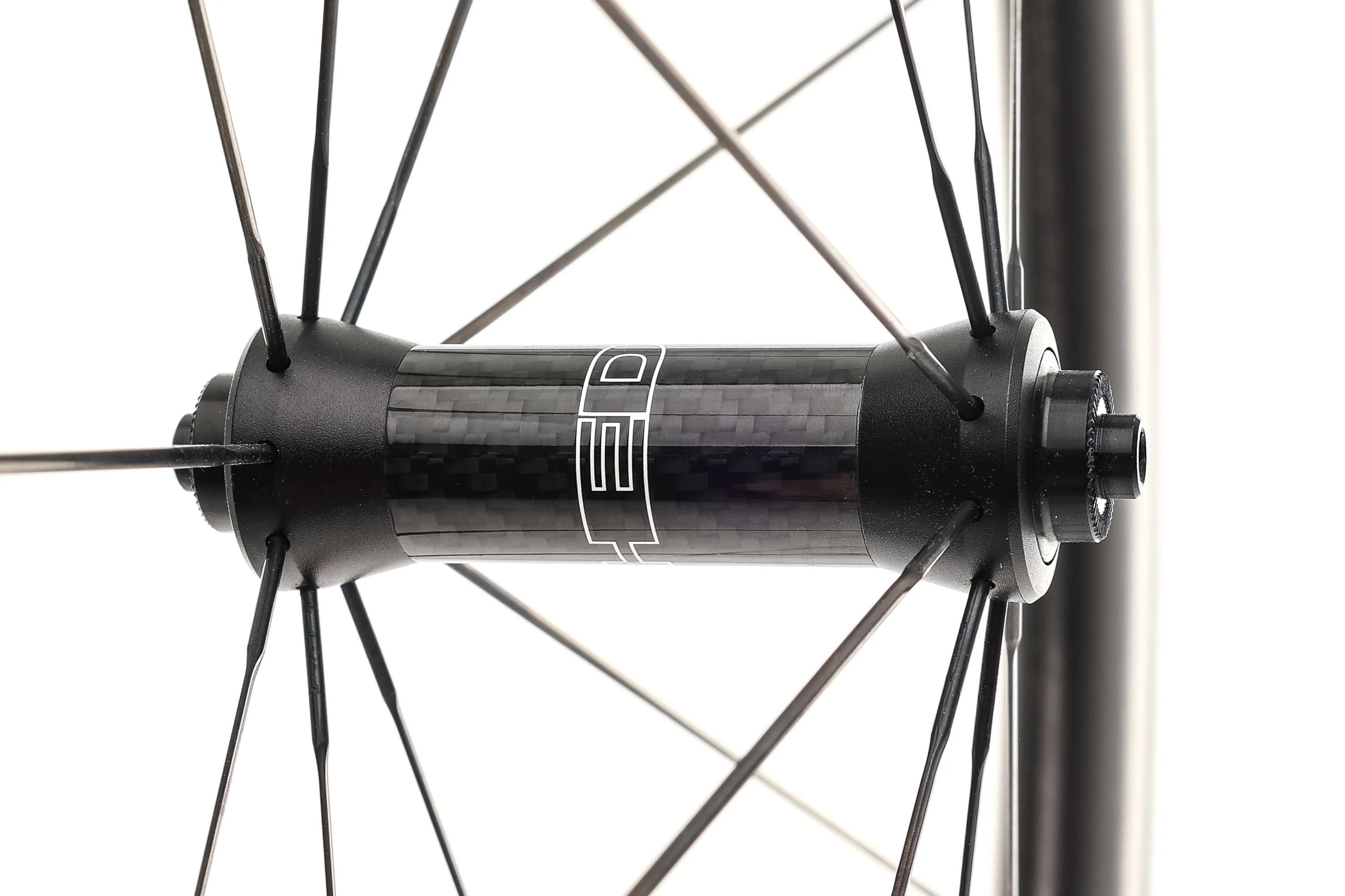 HED Jet RC6 Black Carbon/Alloy Tubeless 700c Wheelset - Image 4