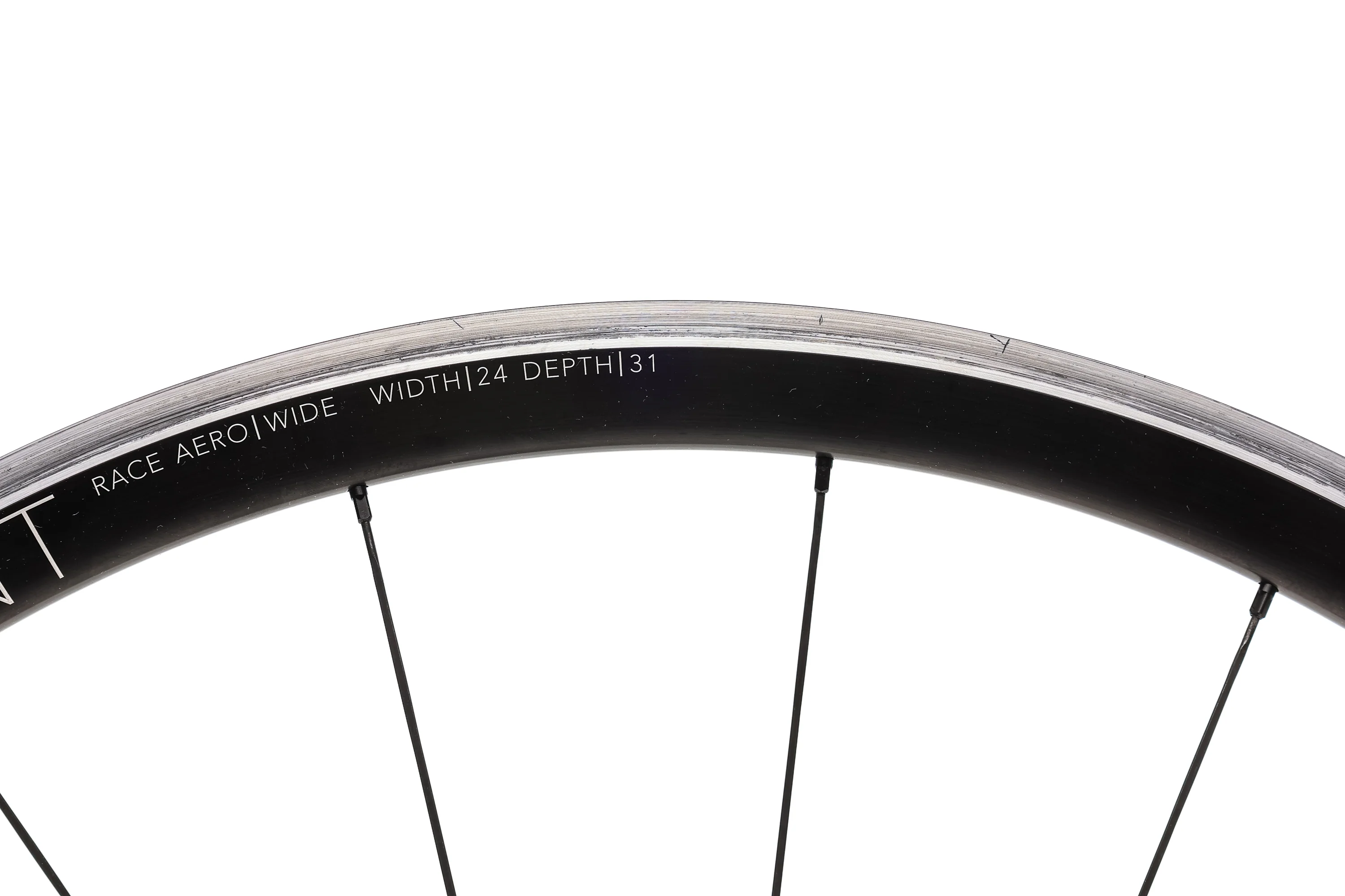 Hunt Race Aero Wide Aluminum Tubeless 700c Front Wheel - Image 7