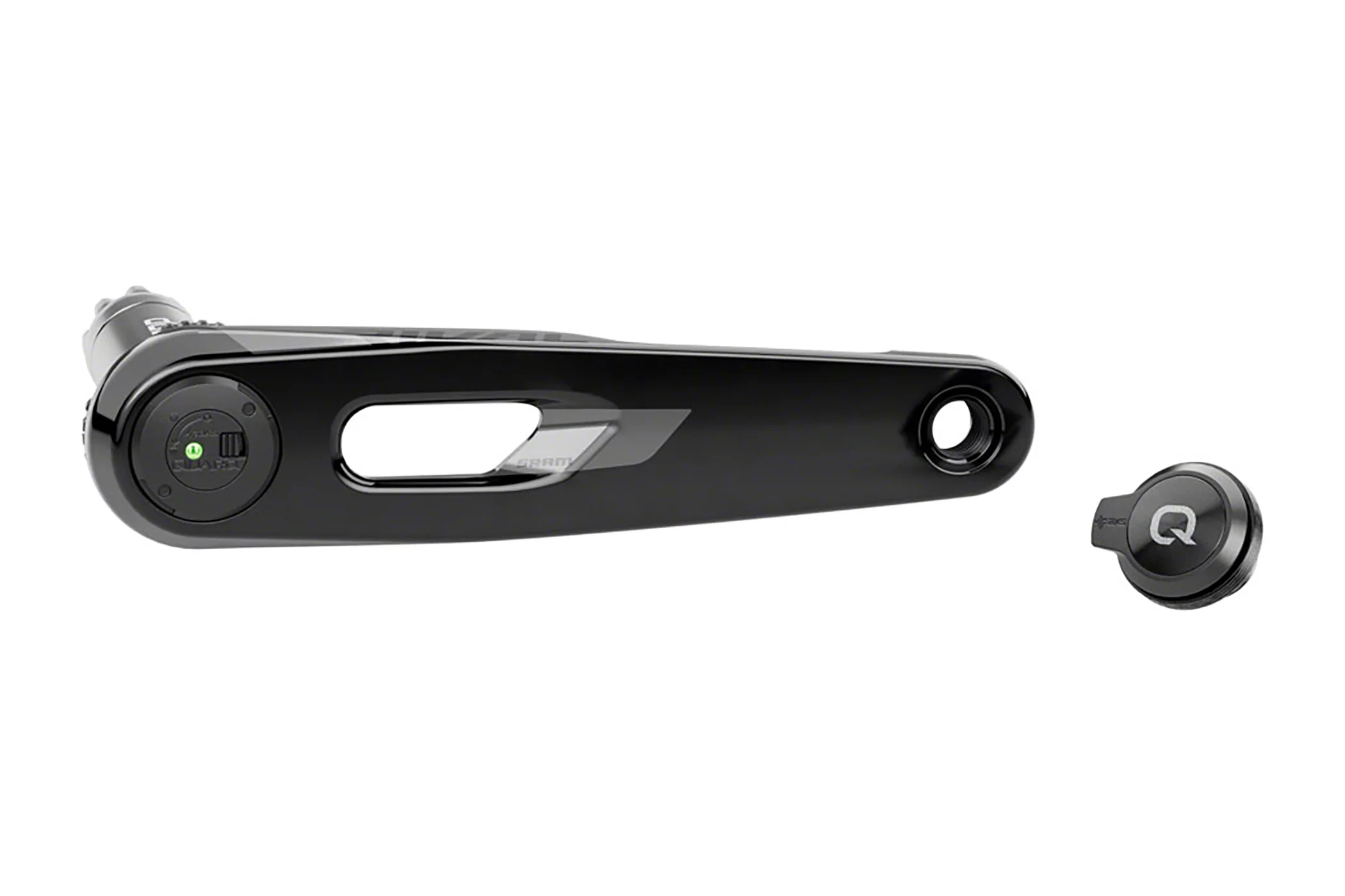 SRAM Rival AXS Wide Left Crank Arm and Power Meter Spindle Assembly - 12/13-Speed, DUB PM Spindle, E1
