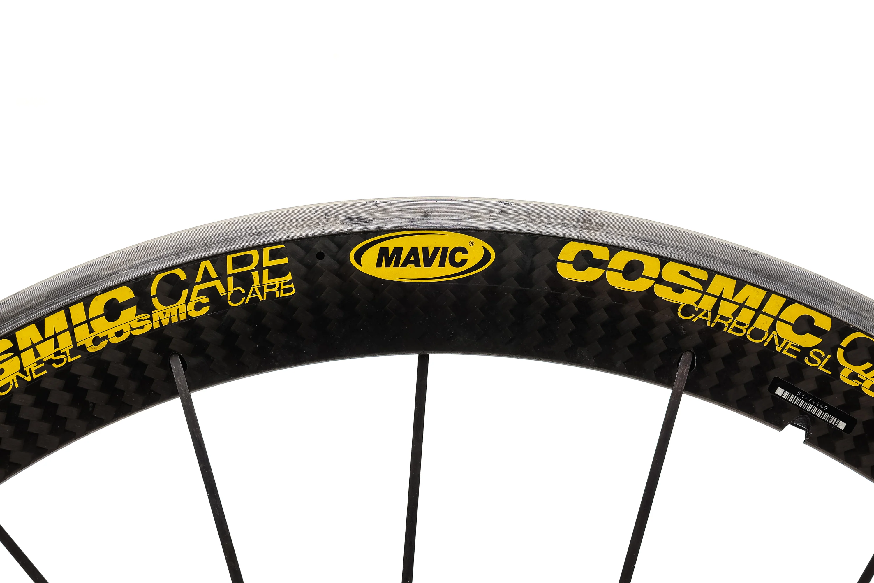 Mavic Cosmic Carbone SL Carbon/Alloy Clincher 700c Wheelset - Image 12