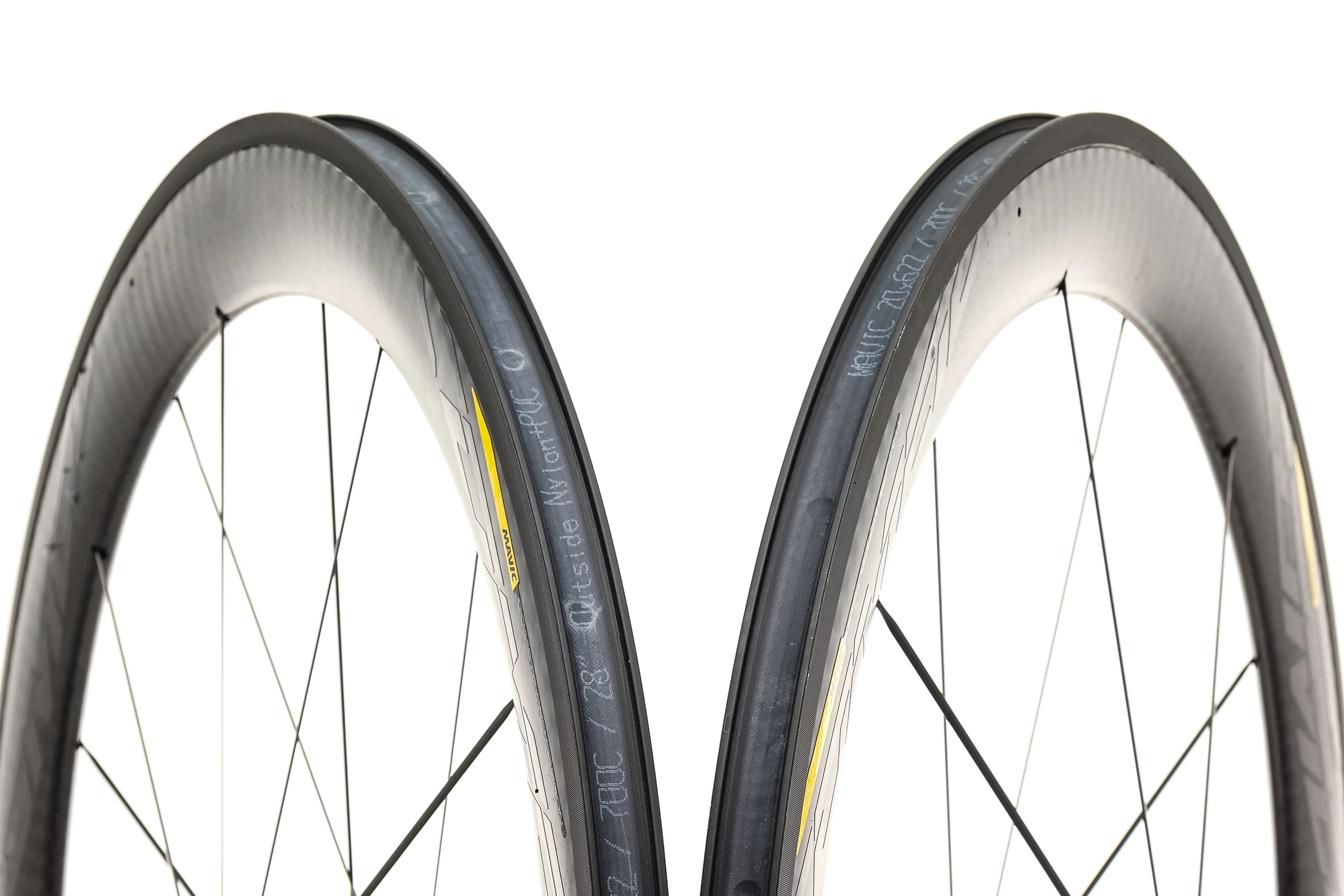 Mavic Comete Pro Carbon Exalith Clincher 700c Wheelset - Image 5