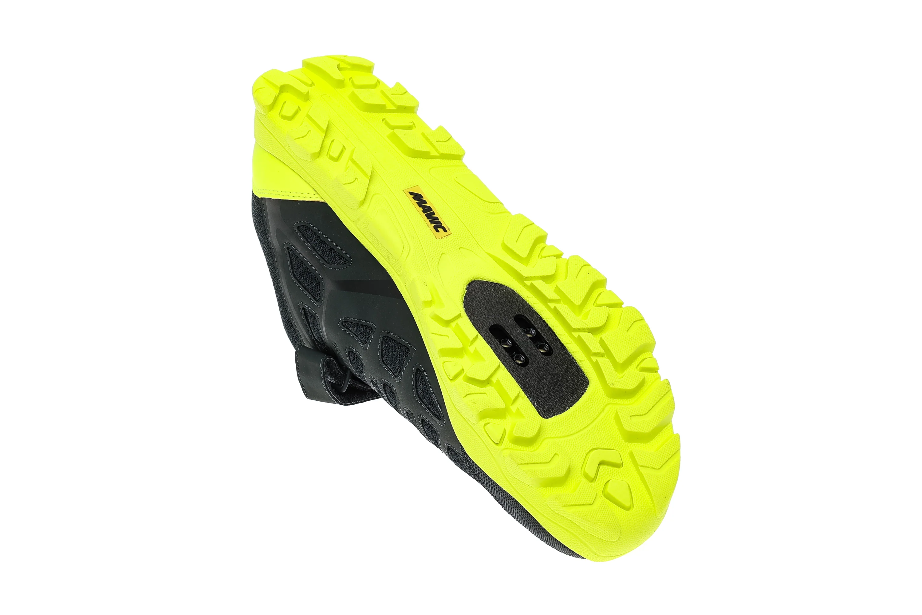 Mavic Crossride Mountain Bike Shoe Pirate Black/Pirate Black/Safety Yellow US 11.5M - Image 4
