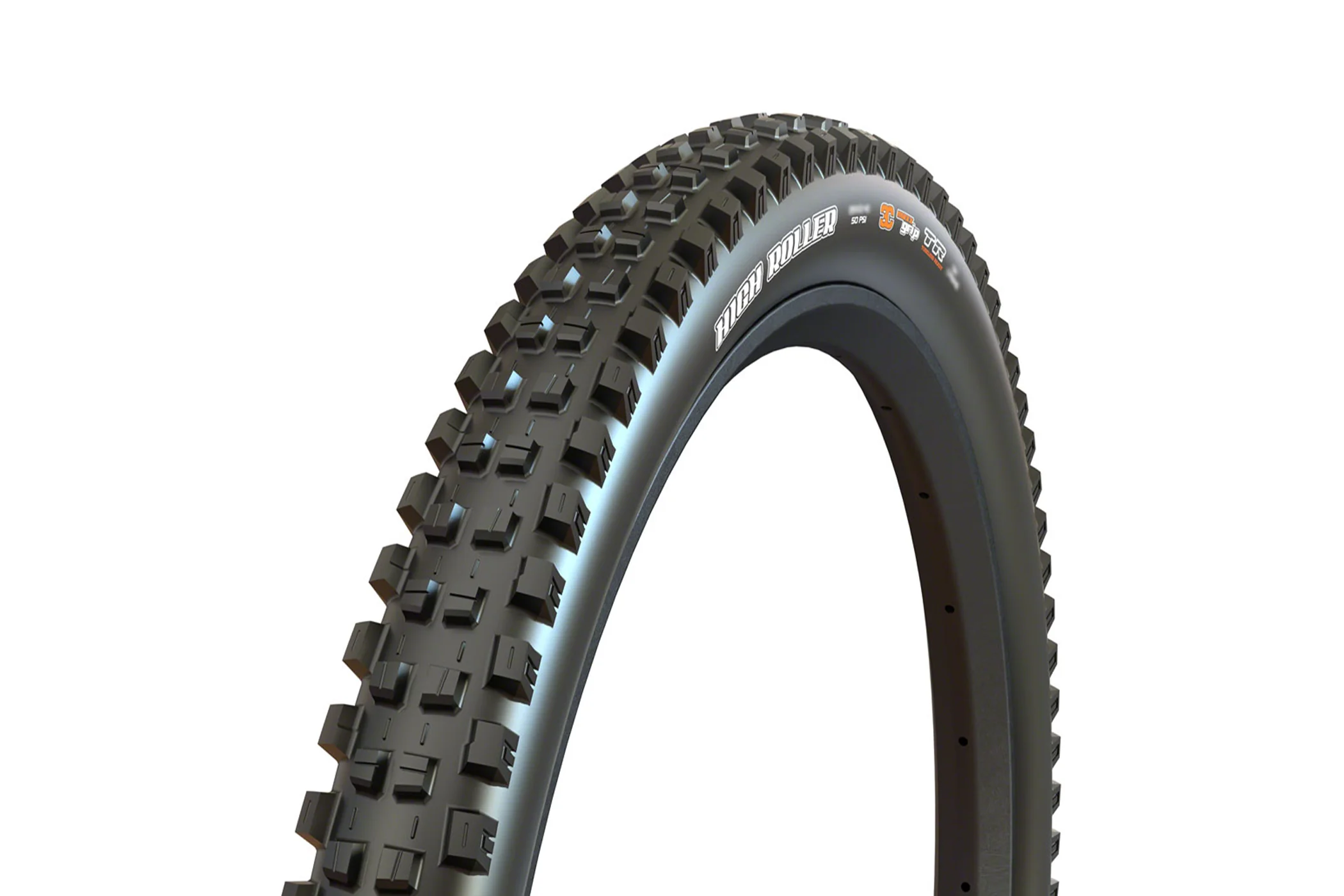 Maxxis High Roller III Tire - 27.5 x 2.4, Tubeless, Folding, Black, 3C MaxxGrip, DH