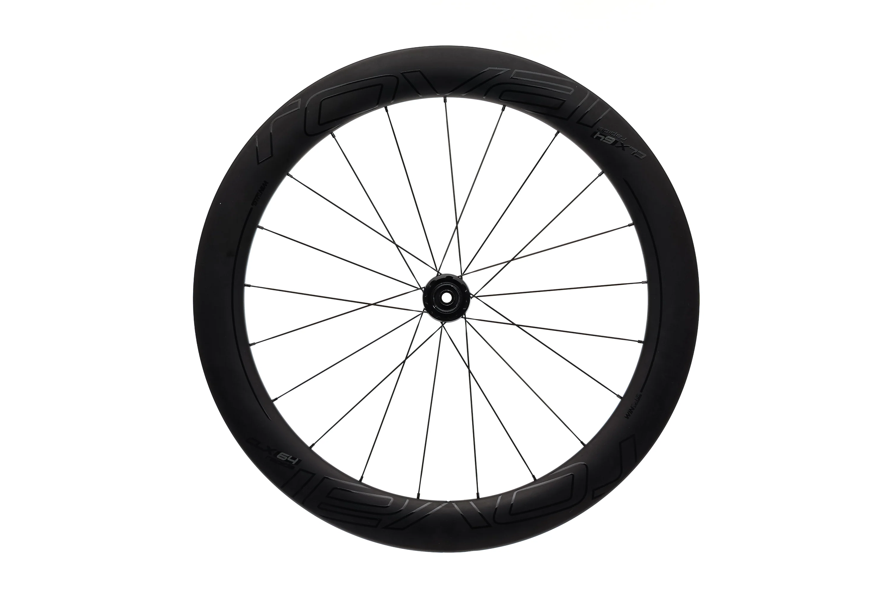 Roval CLX 64 Rapide Carbon Clincher 700c Front Wheel - Image 2
