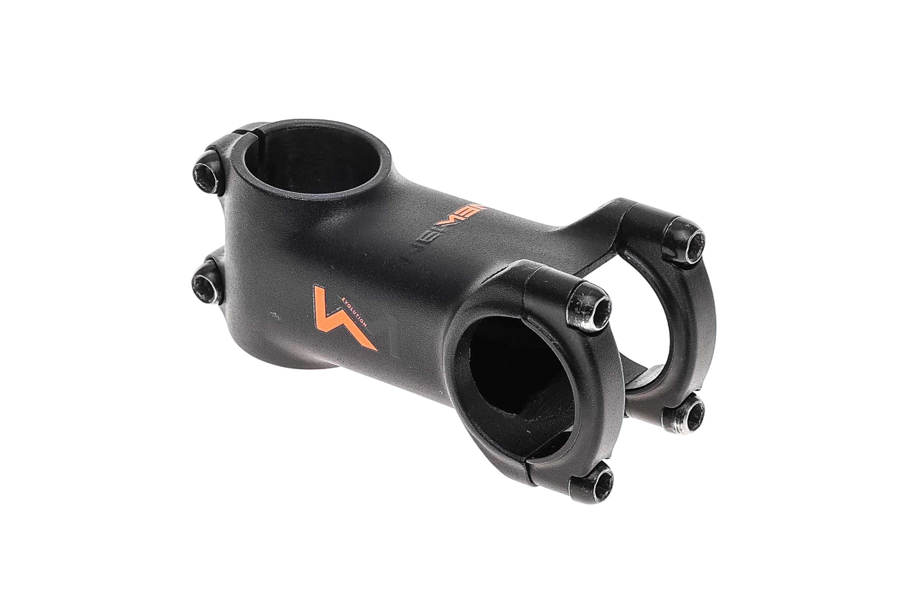 Newman Evolution Aluminum Stem 31.8mm 70mm 6 Degree Black/Orange
