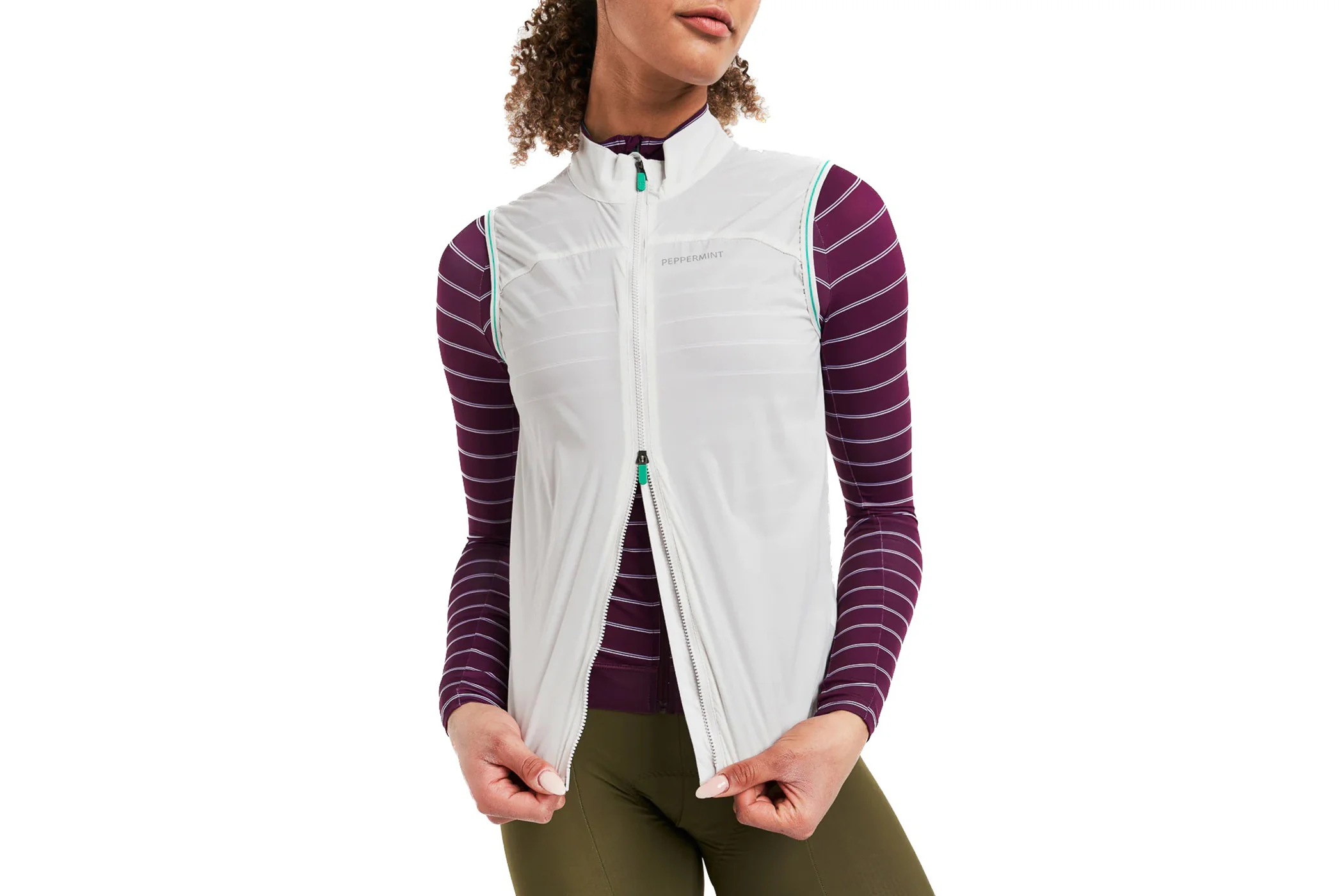 Peppermint Cycling Gilet - Image 5