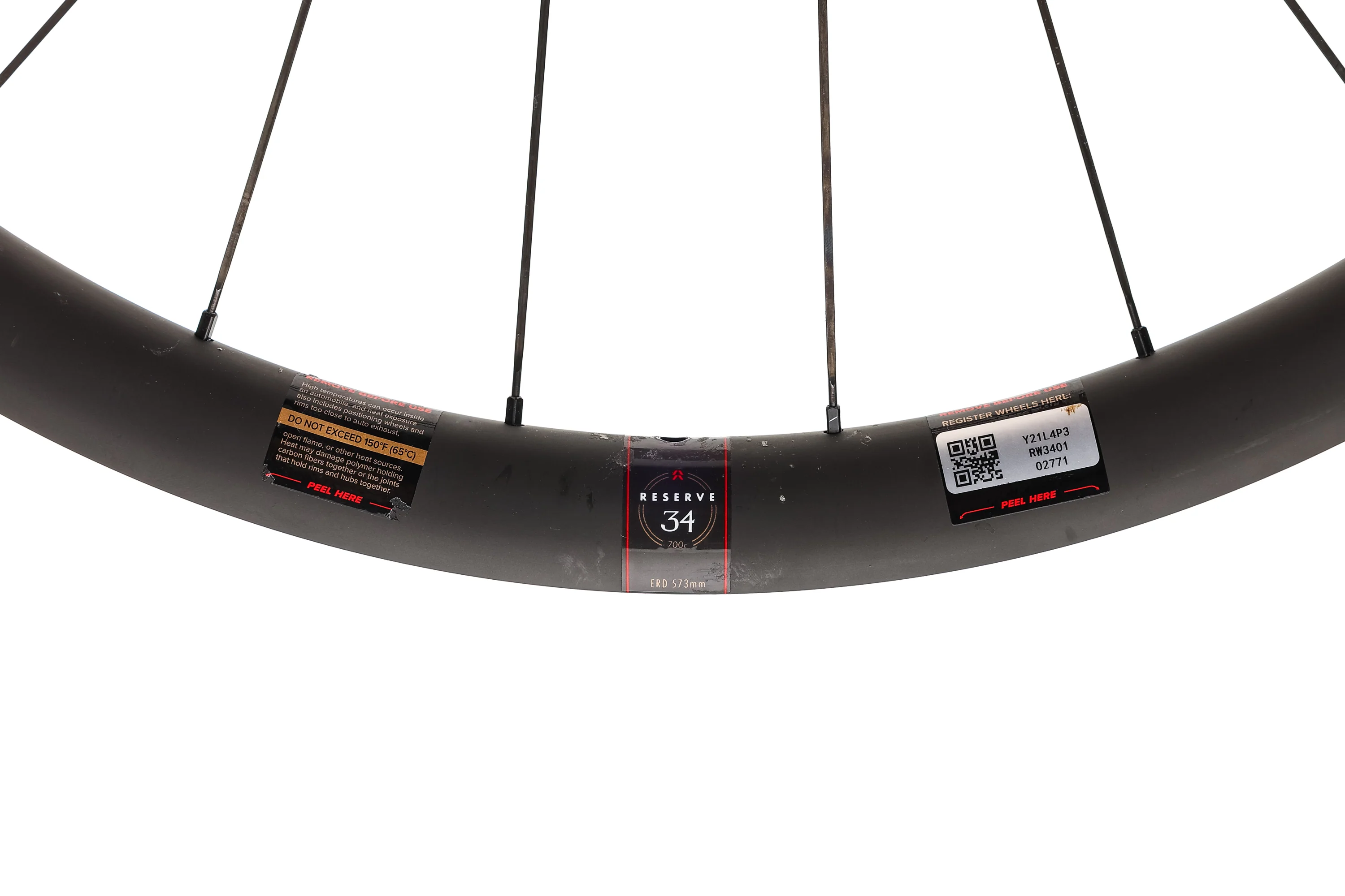 Santa Cruz Reserve 34/37 Carbon Tubeless 700c Wheelset - Image 11