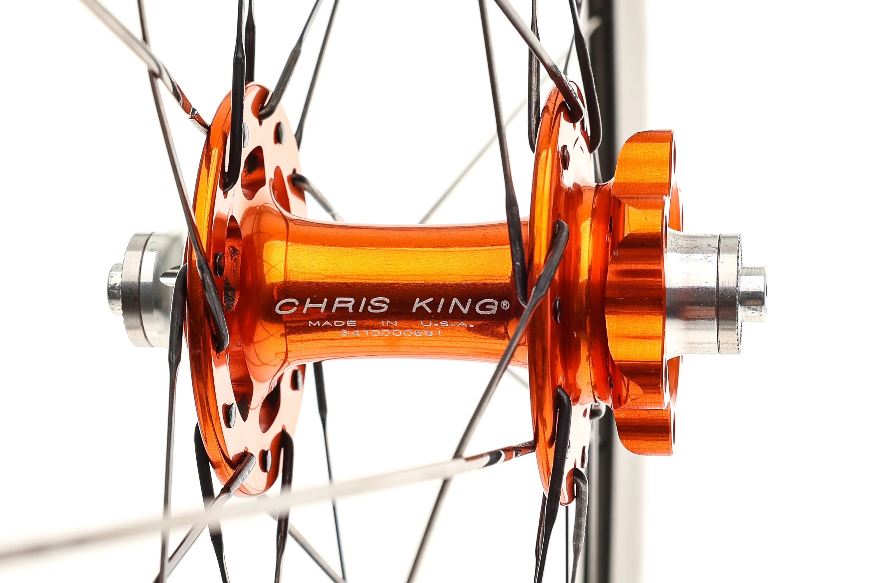 Reynolds Assault w/ Chris King Hubs Carbon Clincher 700c Wheelset - Image 4