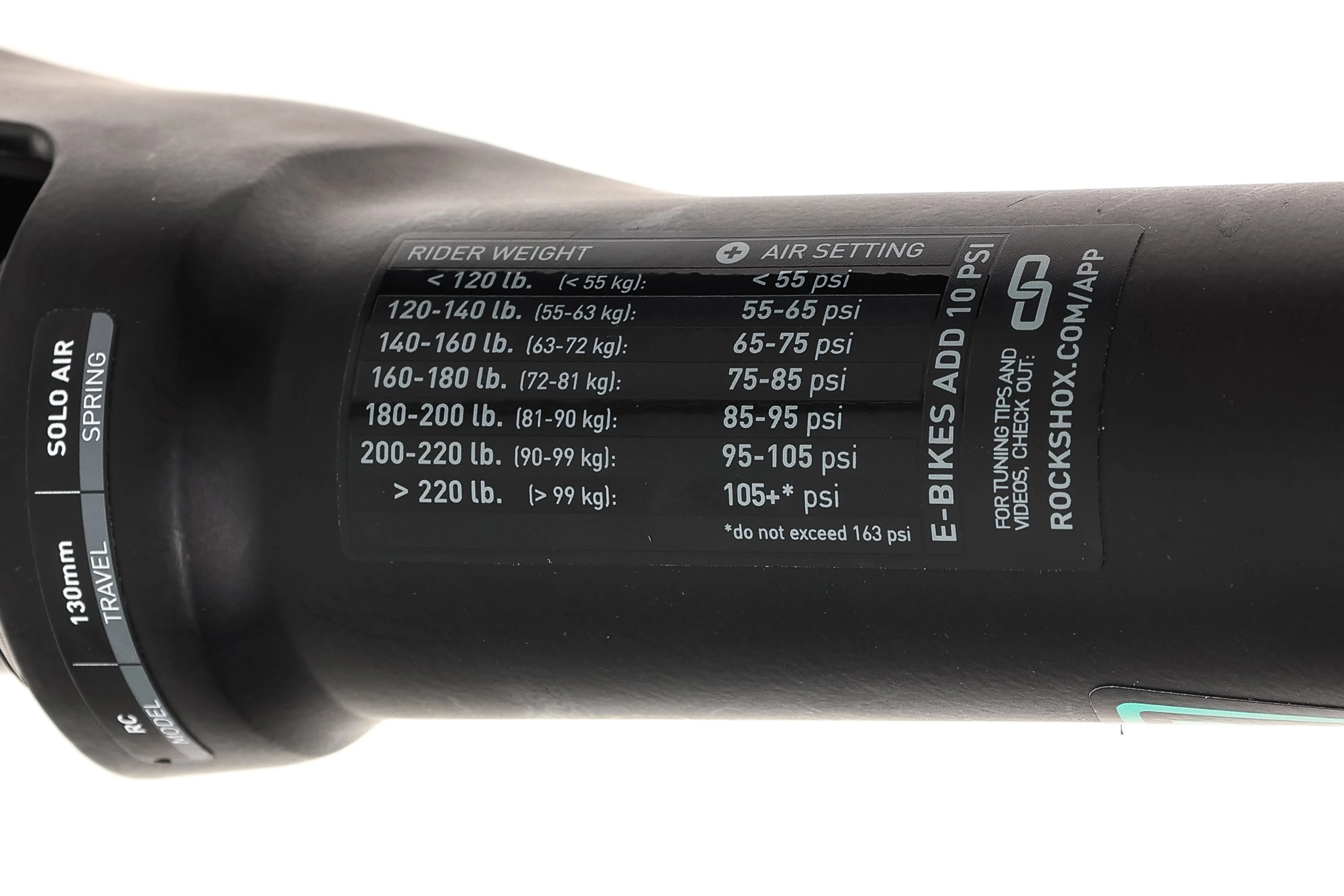 RockShox Pike RC 27.5" 130mm Fork 15x110mm Boost 46mm - Image 4