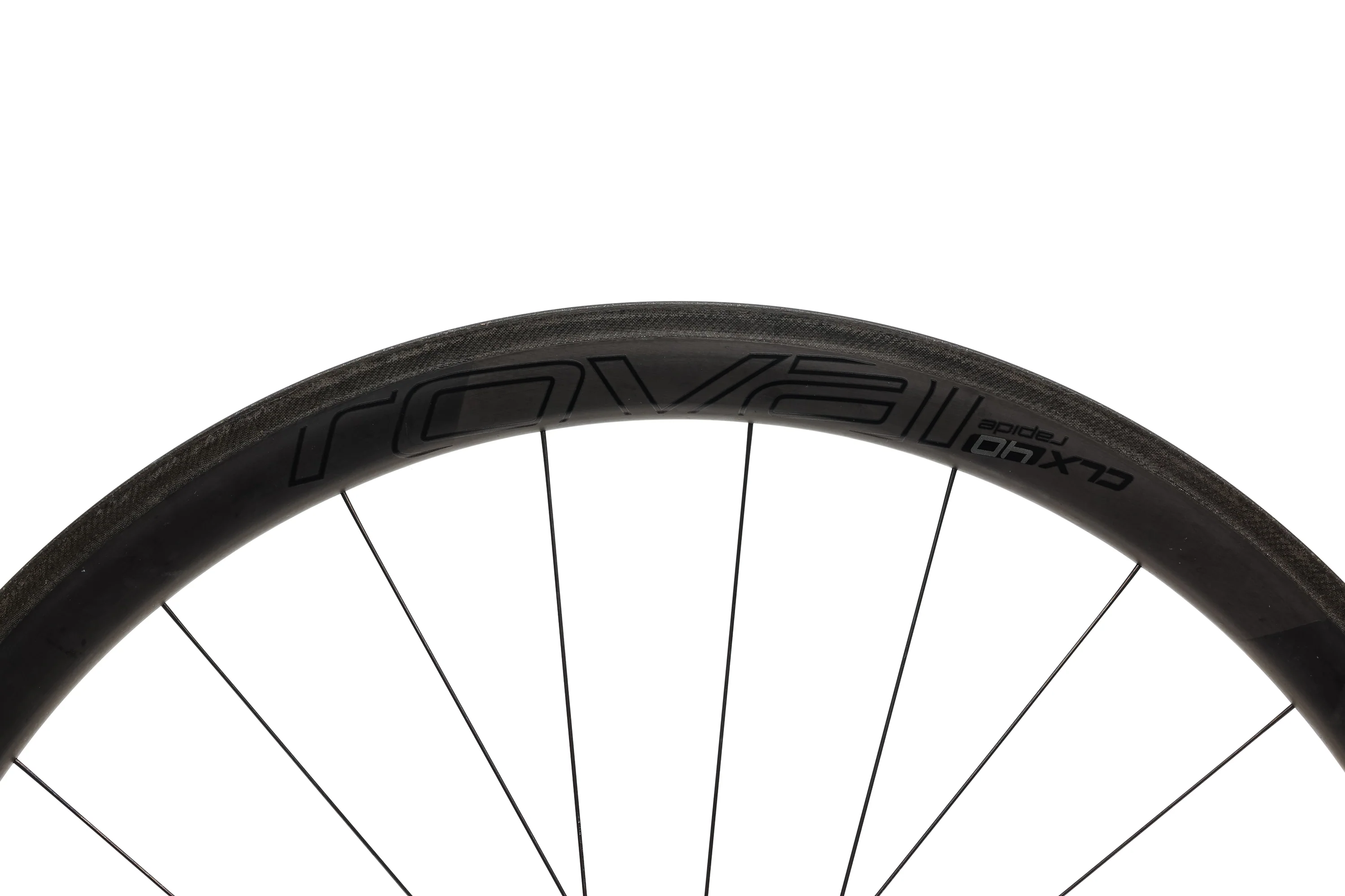 Roval CLX 40 Rapide Carbon Clincher 700c Wheelset - Image 6
