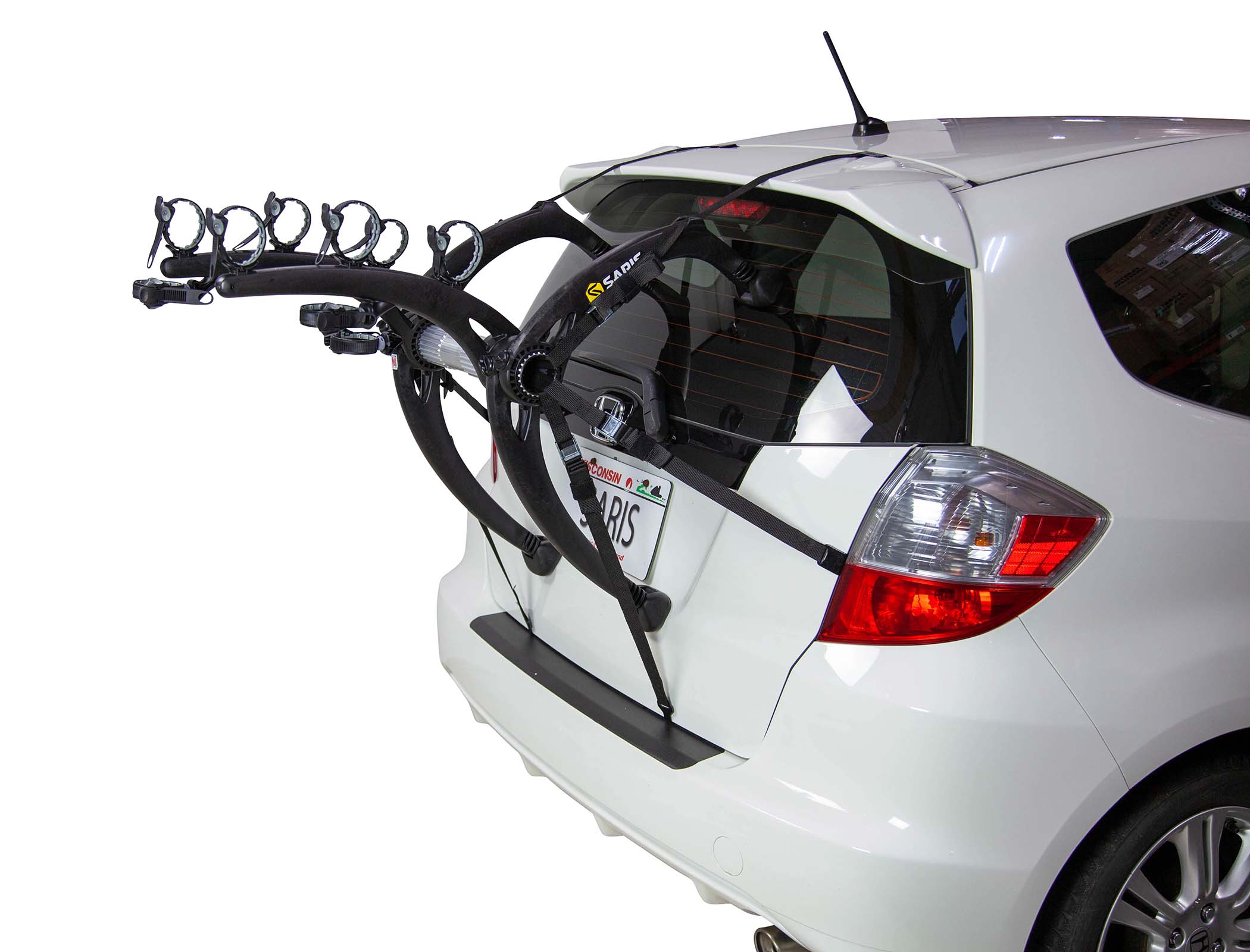 Saris Bones EX 3 Bike Car Trunk Rack - Black - Image 2