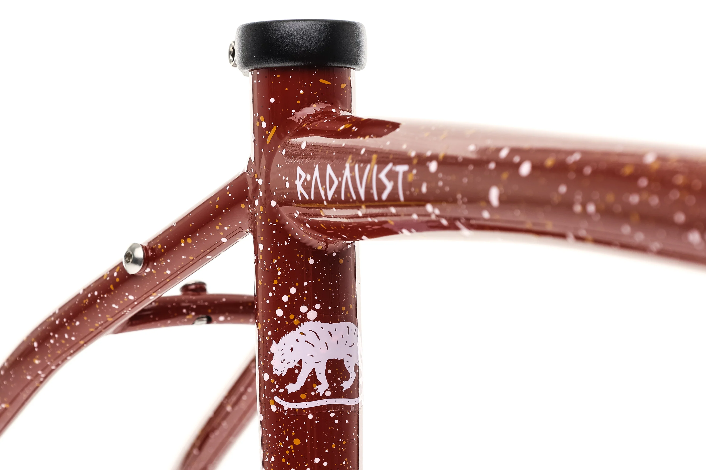Sklar X Radavist Super Something 52cm Frameset - Super Splatter - Image 5