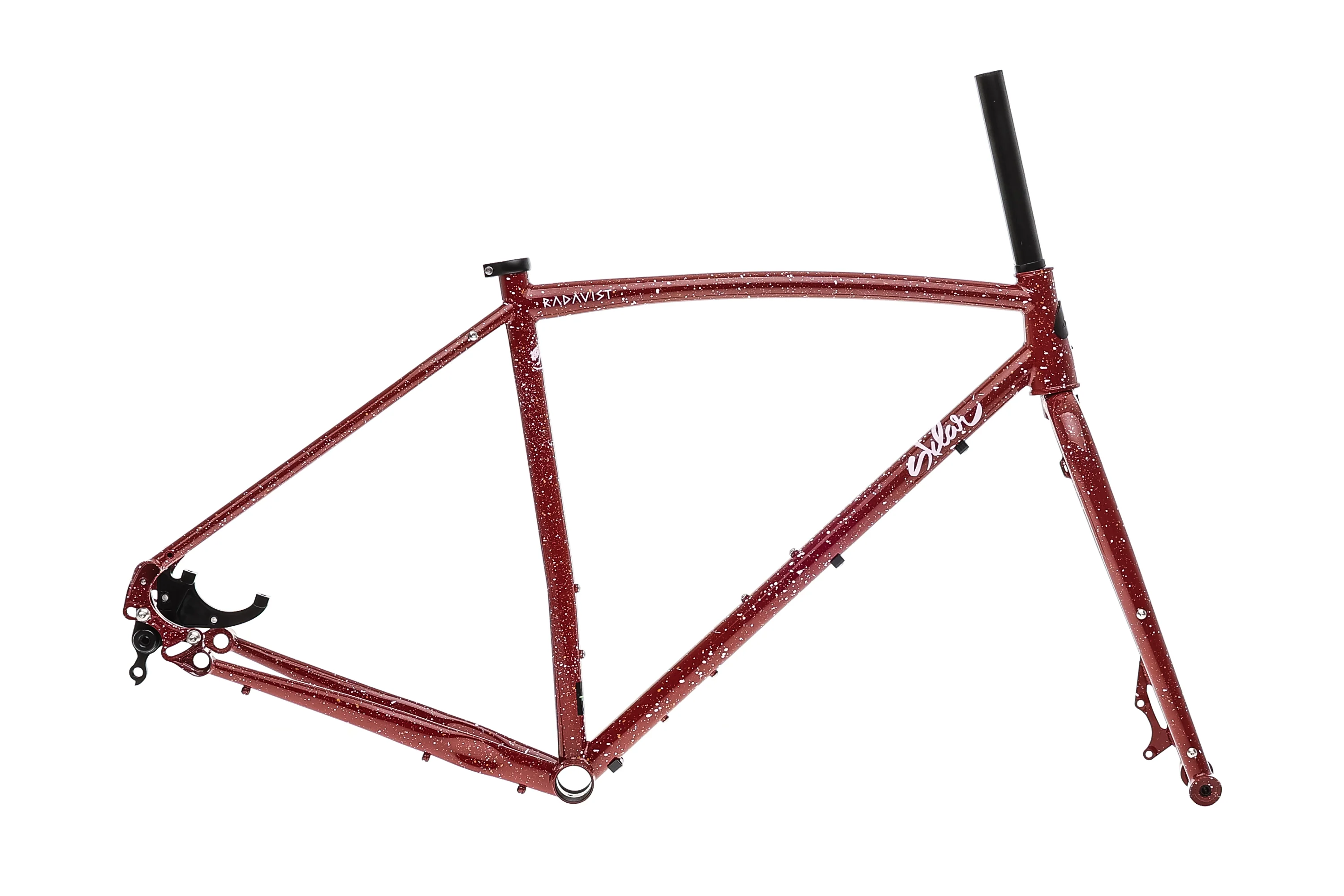 Sklar X Radavist Super Something 58cm Frameset - Super Splatter - Image 3