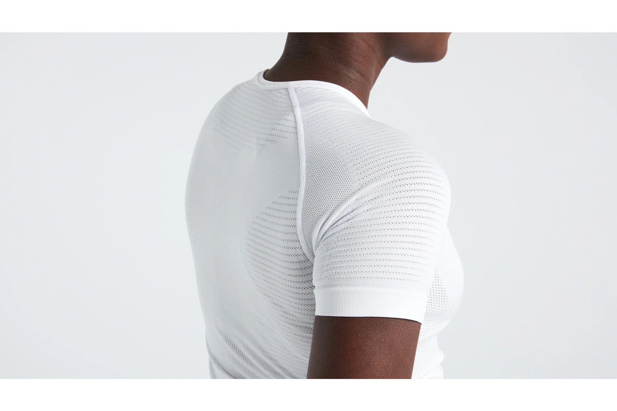 Specialized Women's Seamless Light Short Sleeve Base Layer White - Image 6