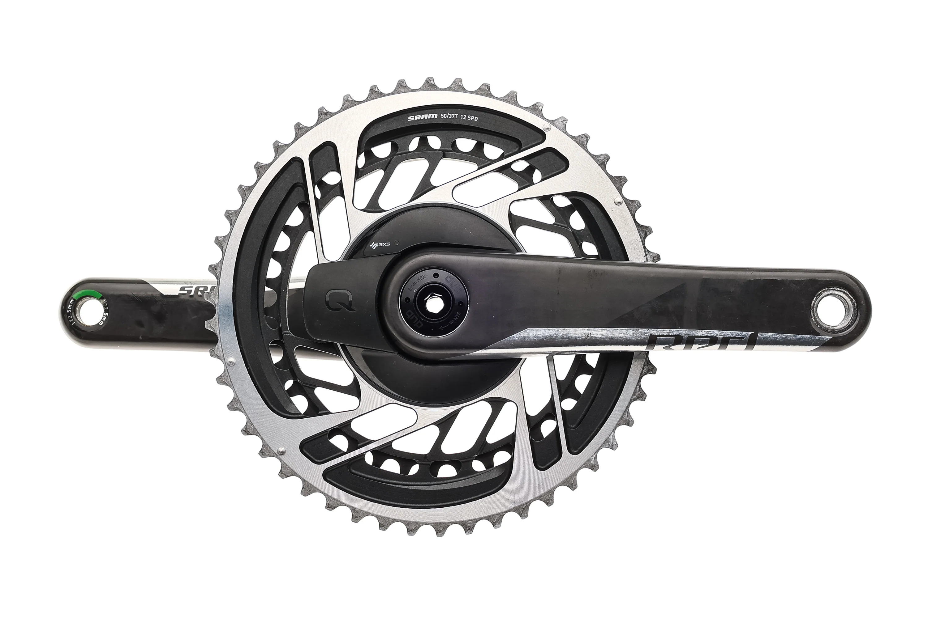 SRAM Red AXS Power Meter Crankset 12 Speed 172.5mm 50/37T Direct Mount DUB