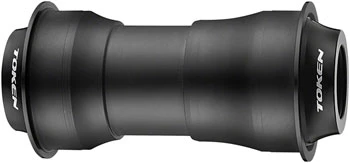 Token PF30PS Press Fit Bottom Bracket - PF30, Shimano HollowTech II, Blacl