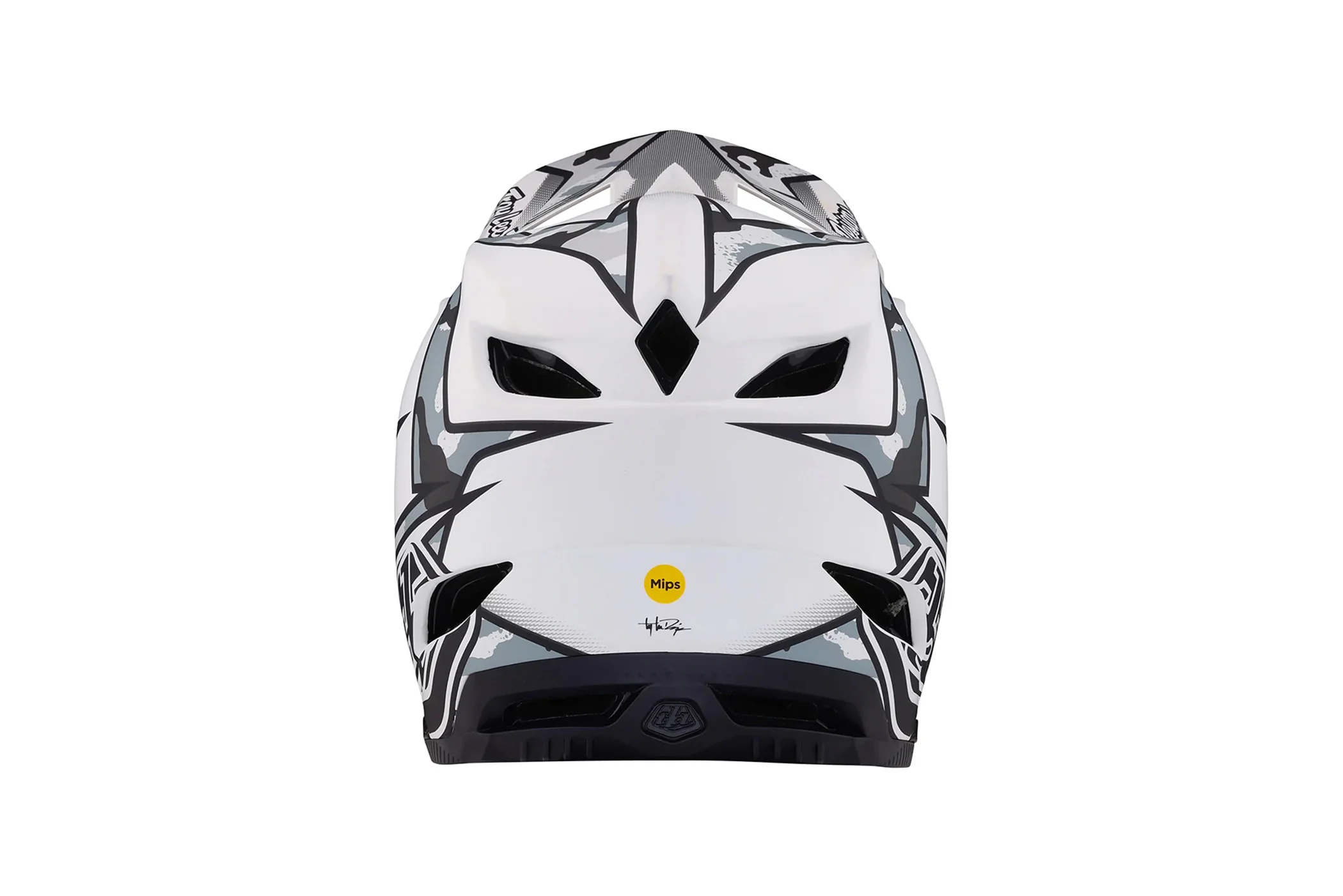 Troy Lee Designs D4 Composite Matrix Camo Mips Helmet - Image 3