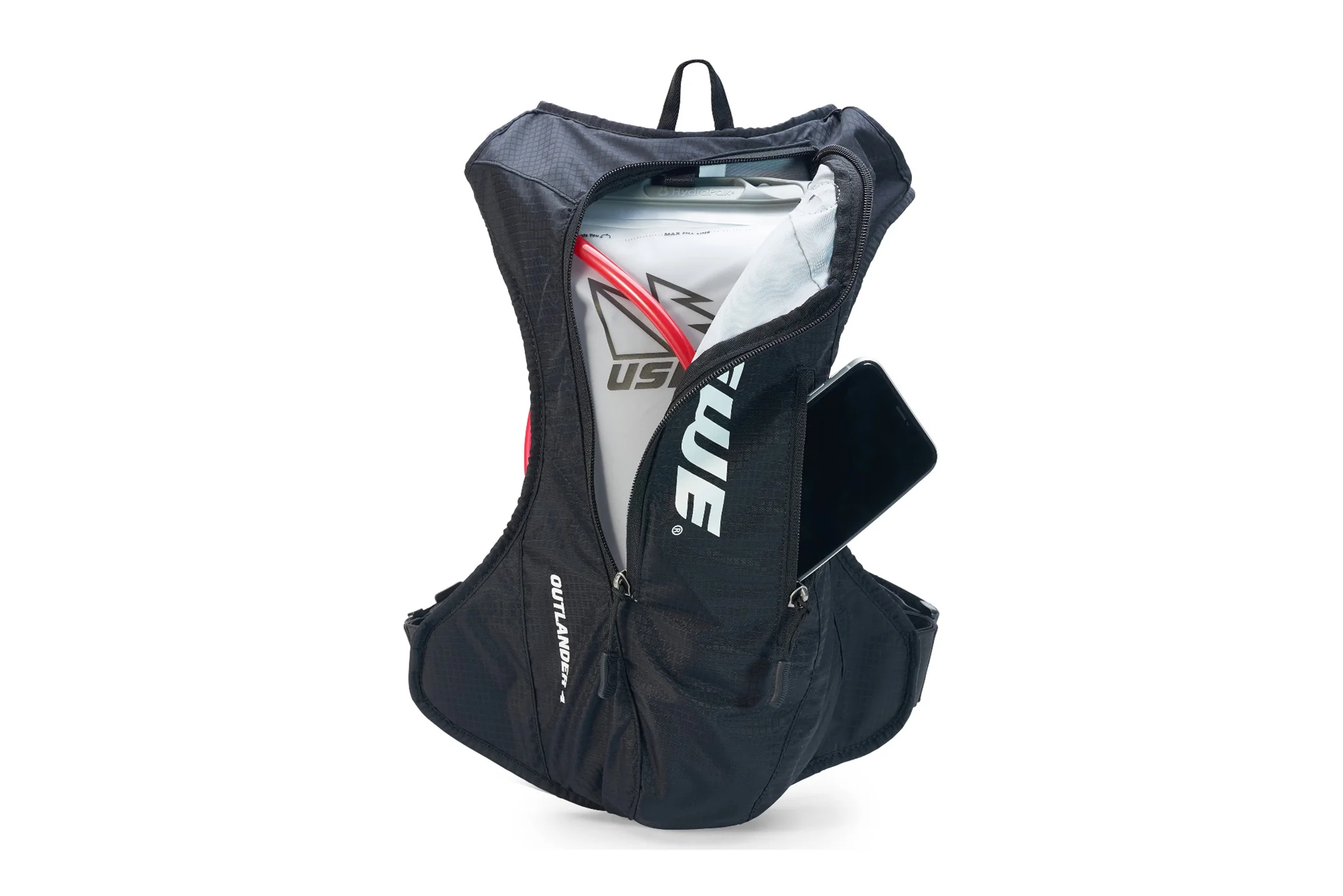USWE Outlander 4L Hydration Pack - Carbon Black - Image 5