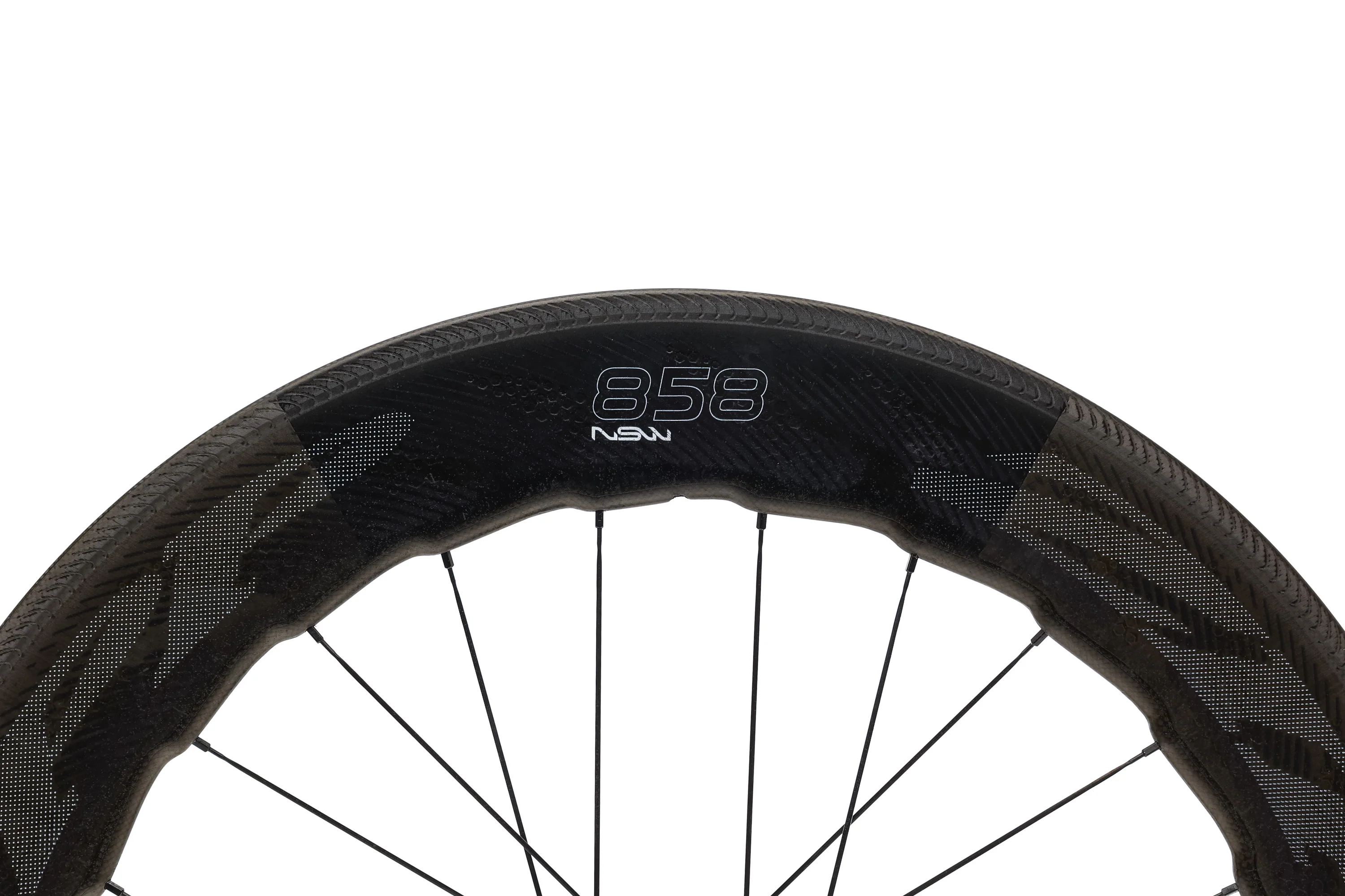 Zipp 858 NSW Carbon Clincher 700c Wheelset - Image 7